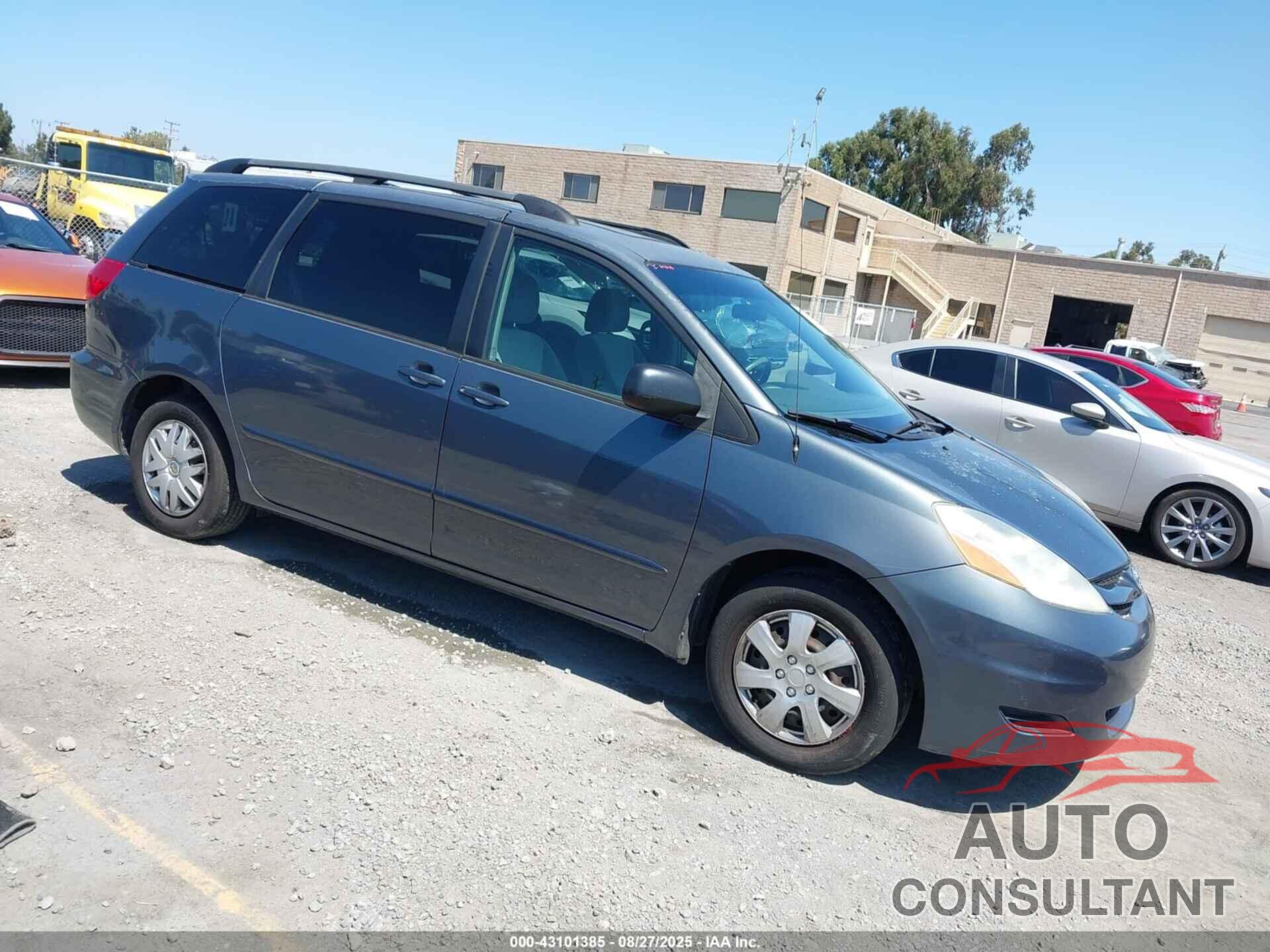 TOYOTA SIENNA 2009 - 5TDZK23C79S252339