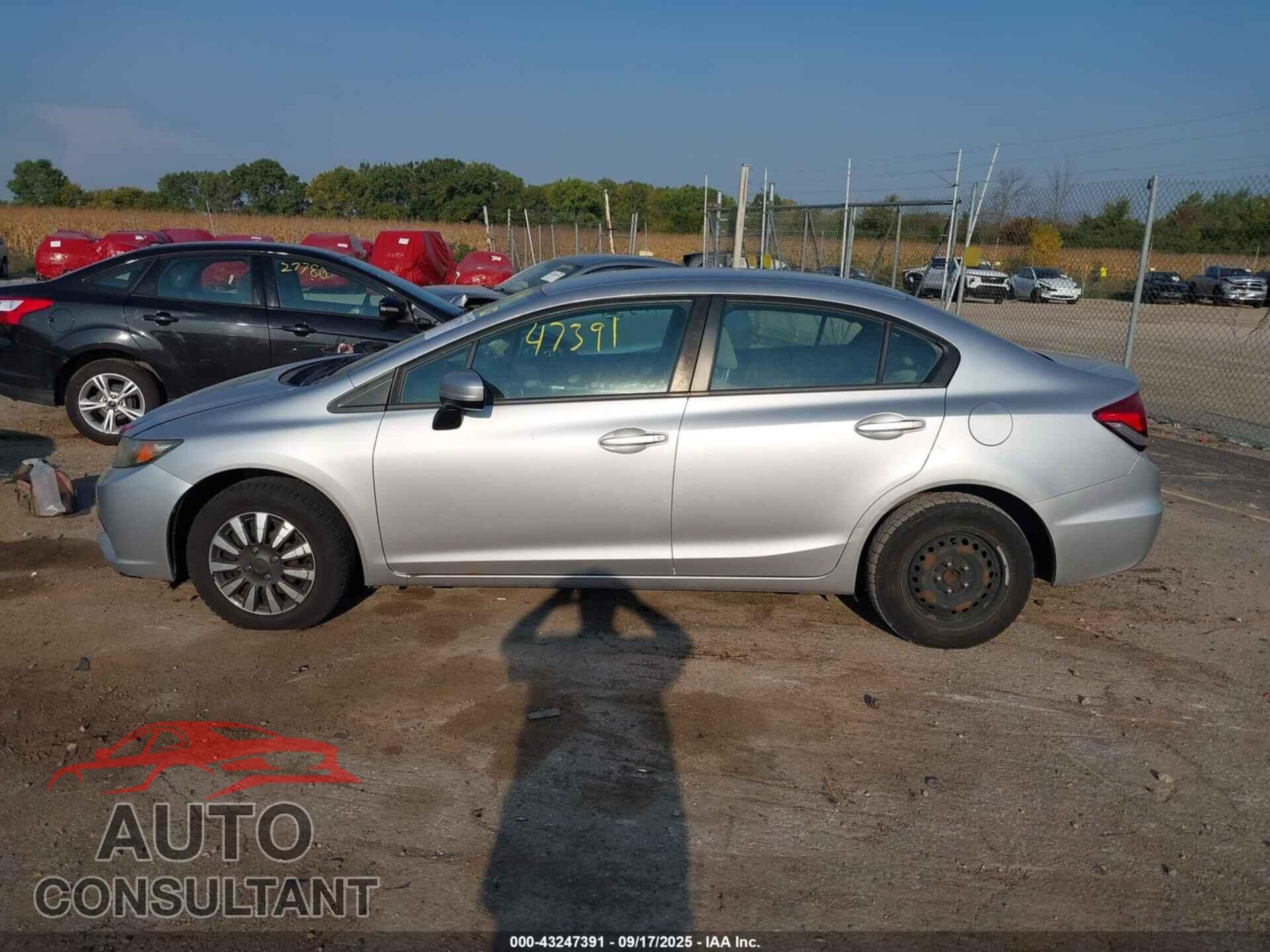 HONDA CIVIC 2014 - 19XFB2F59EE022547