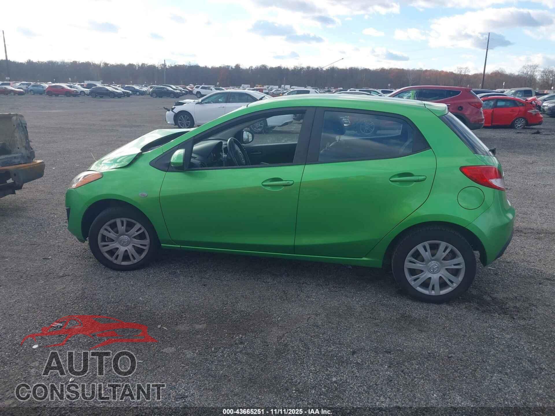 MAZDA MAZDA2 2012 - JM1DE1KZ7C0136733