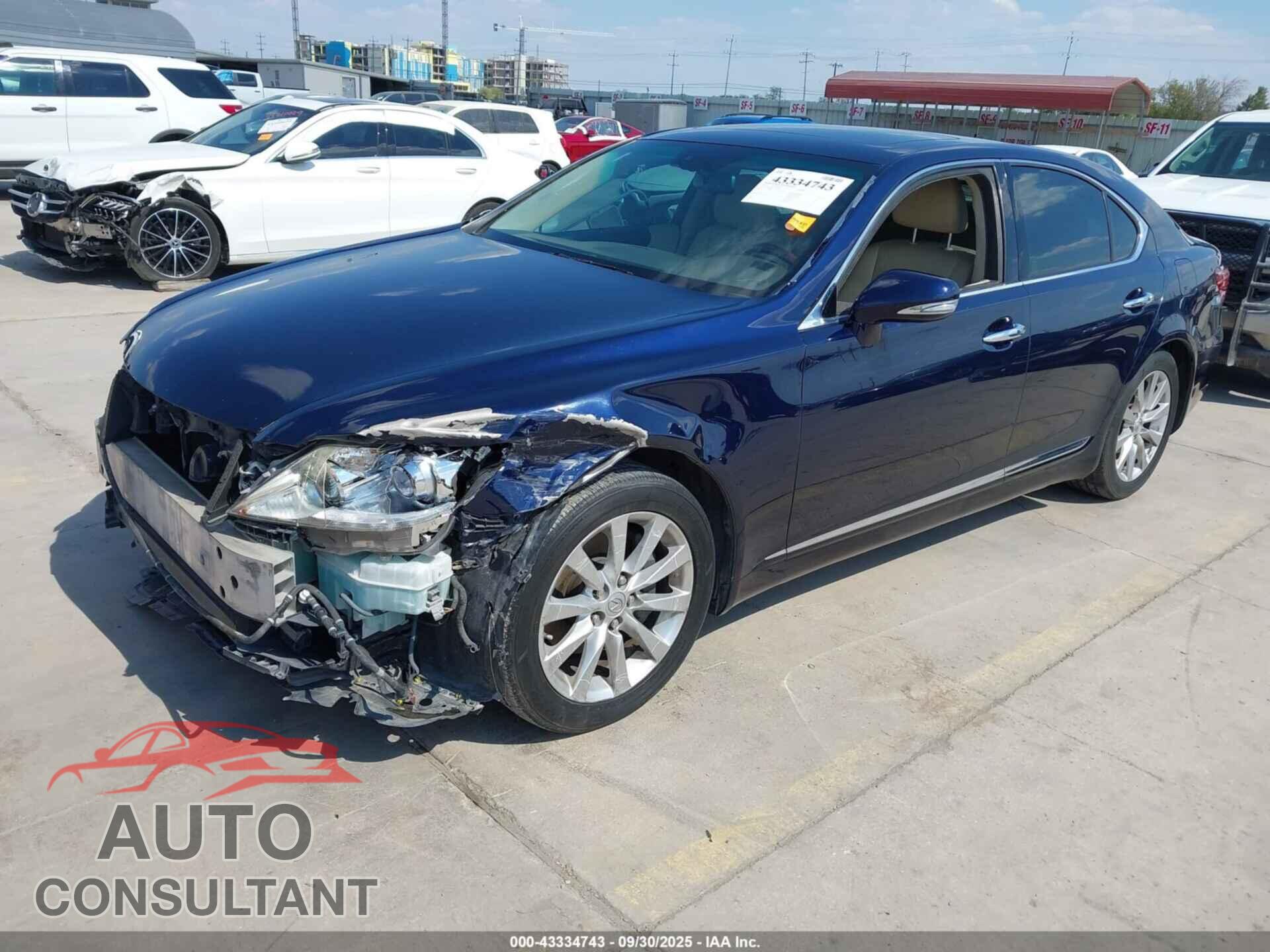 LEXUS LS 460 2011 - JTHBL5EF5B5103266