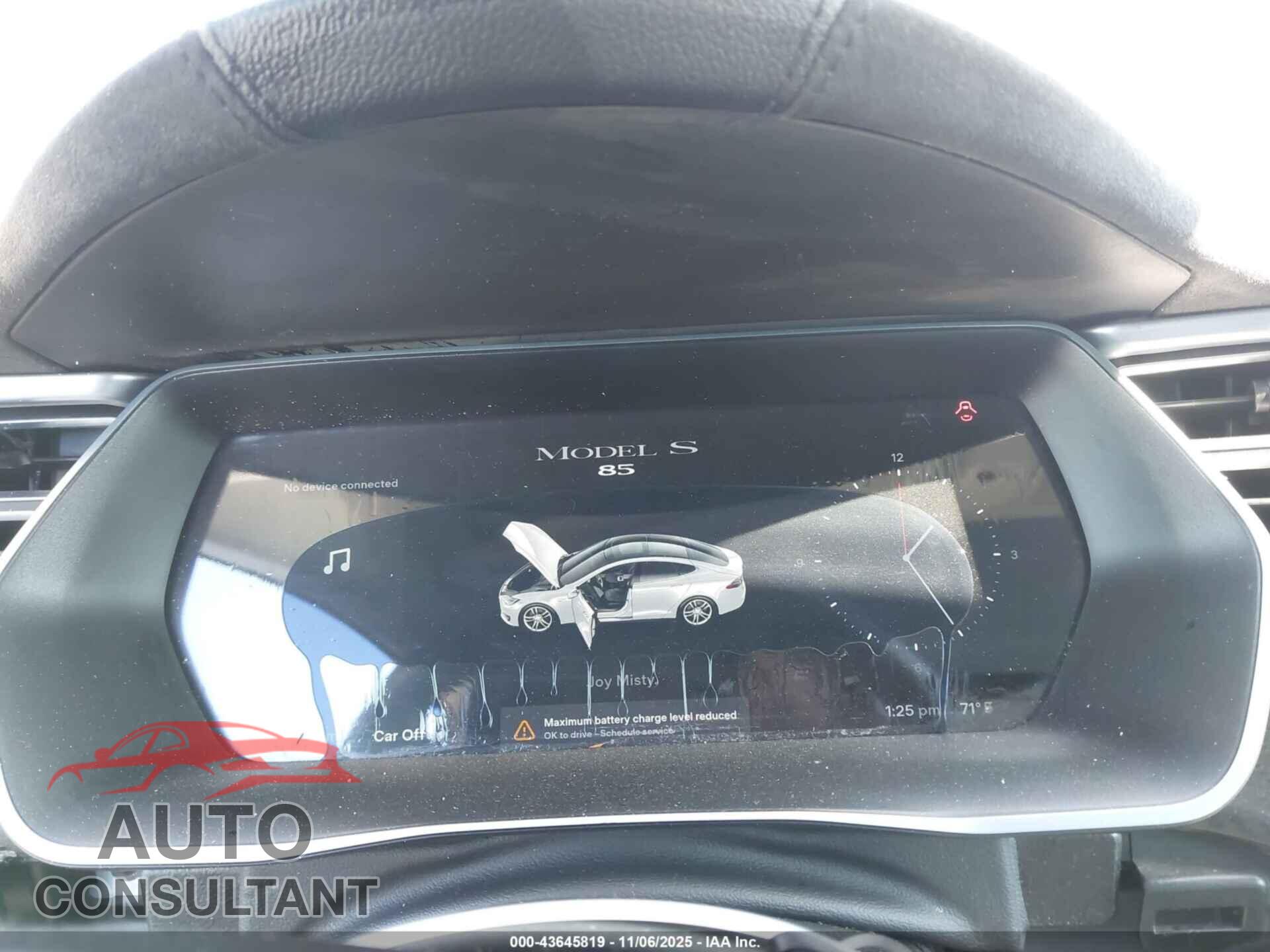 TESLA MODEL S 2014 - 5YJSA1H11EFP61461