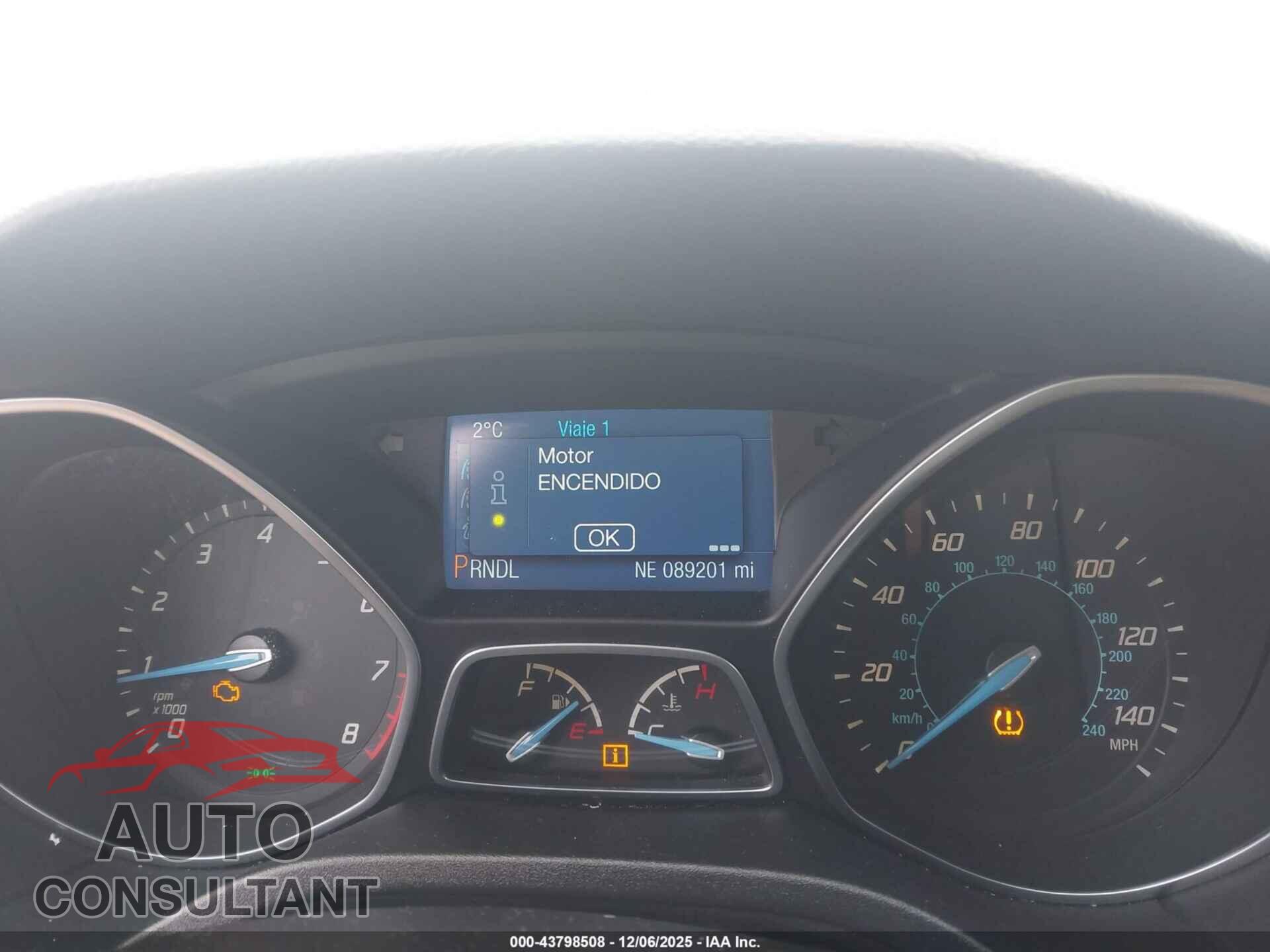 FORD FOCUS 2014 - 1FADP3F27EL315879