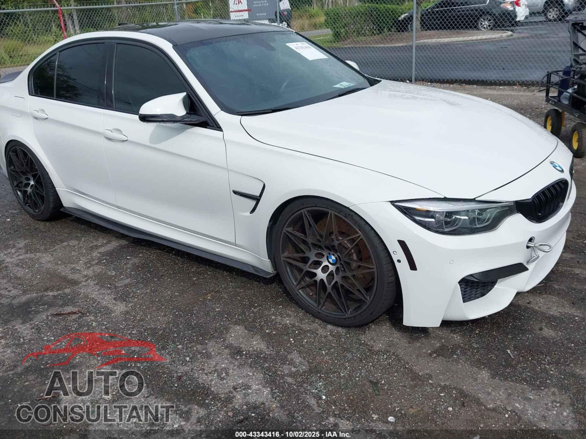 BMW M3 2018 - WBS8M9C57J5L71611
