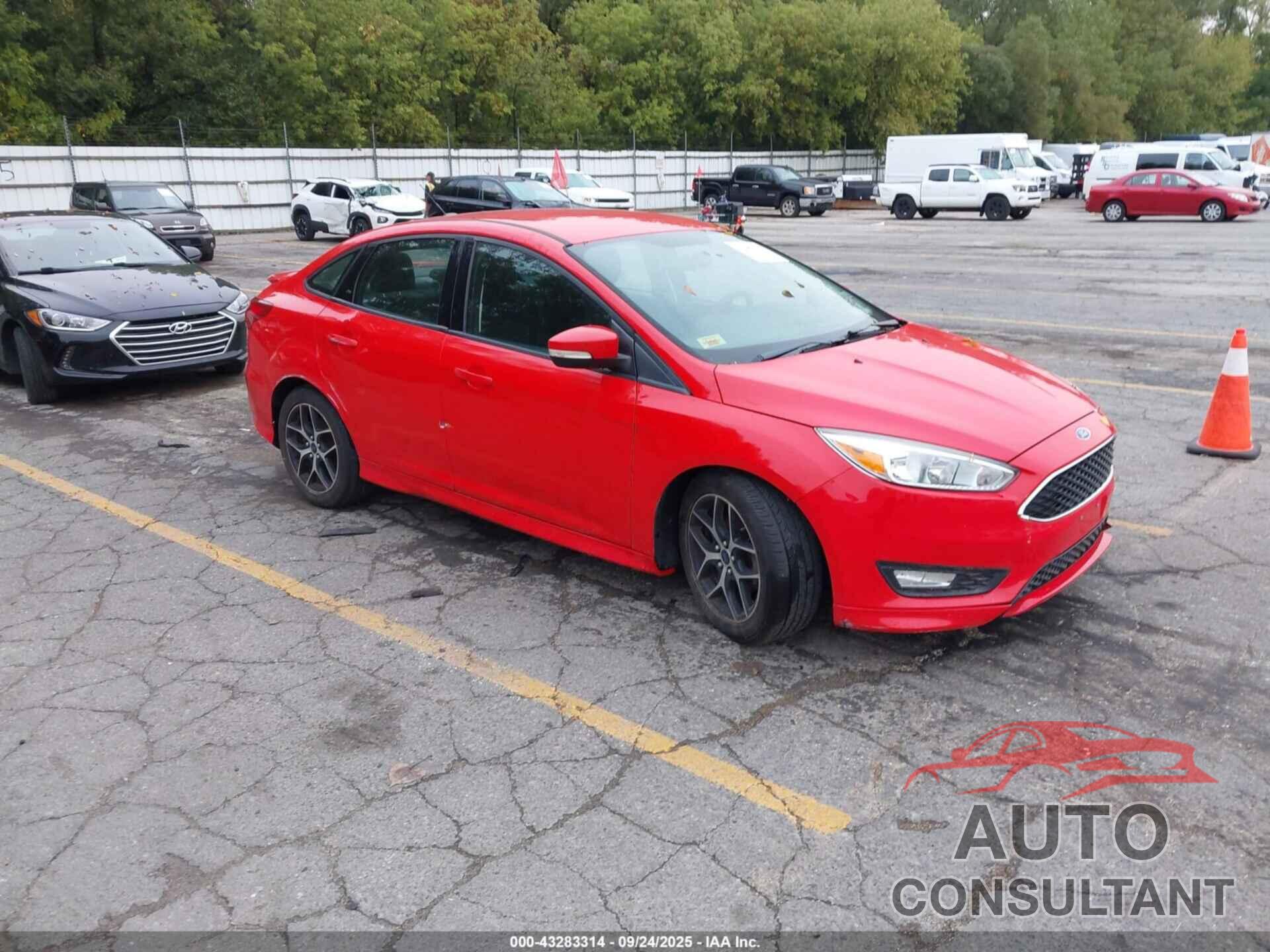 FORD FOCUS 2016 - 1FADP3F22GL207253