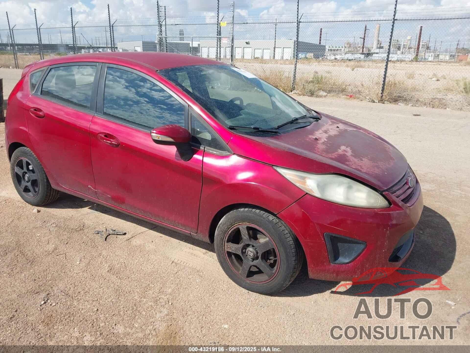 FORD FIESTA 2013 - 3FADP4EJ9DM159338