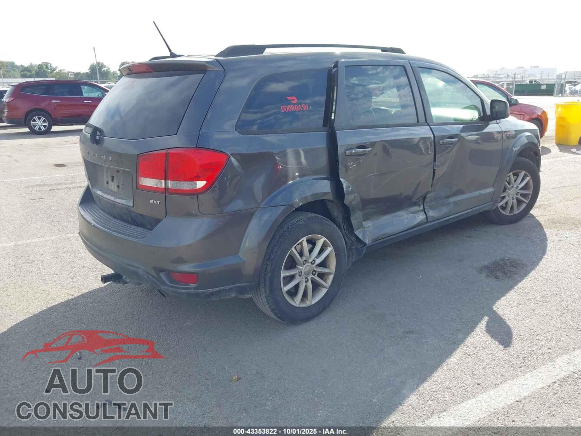 DODGE JOURNEY 2016 - 3C4PDCBB5GT191477