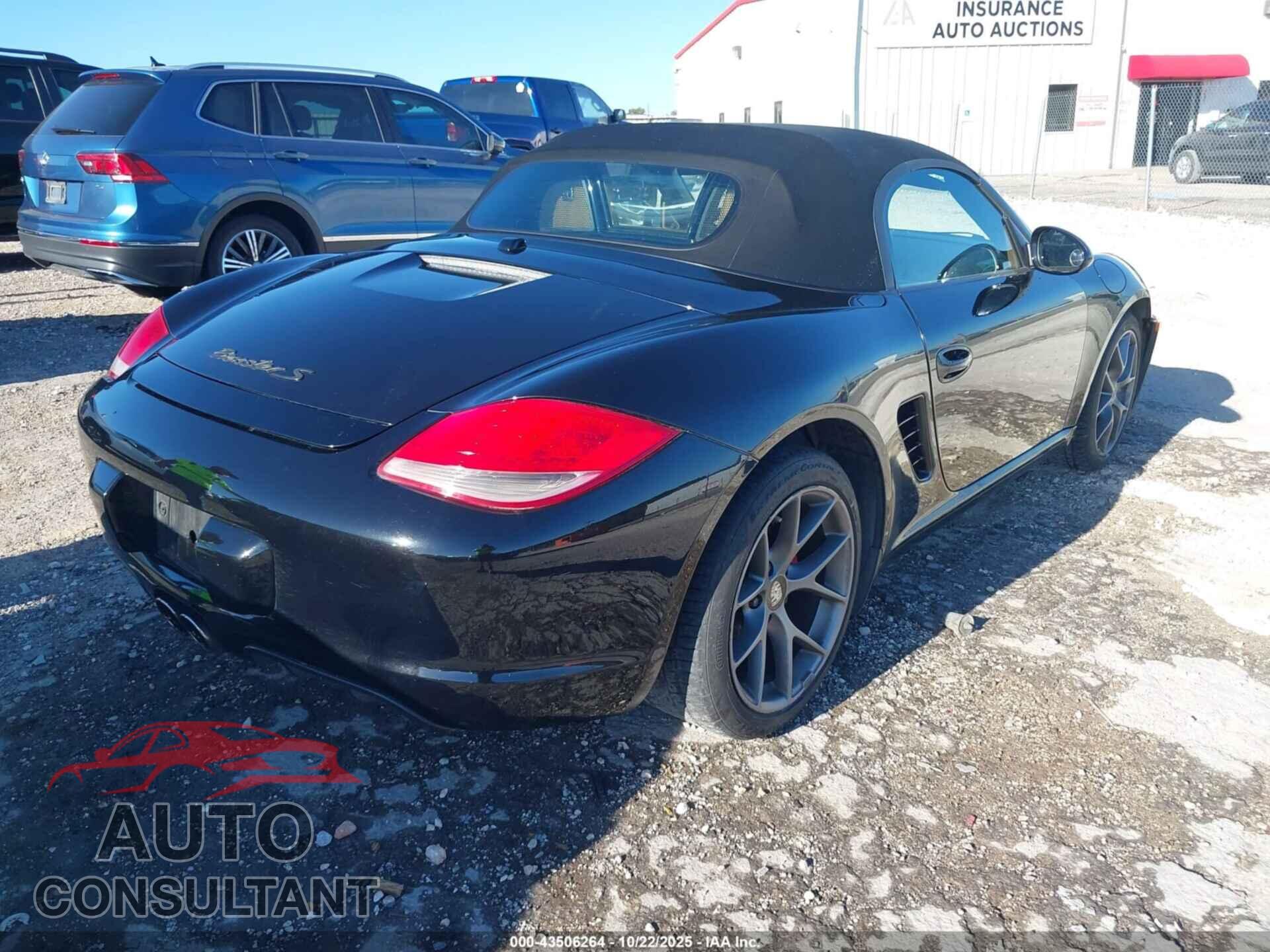 PORSCHE BOXSTER 2011 - WP0CB2A80BS730067