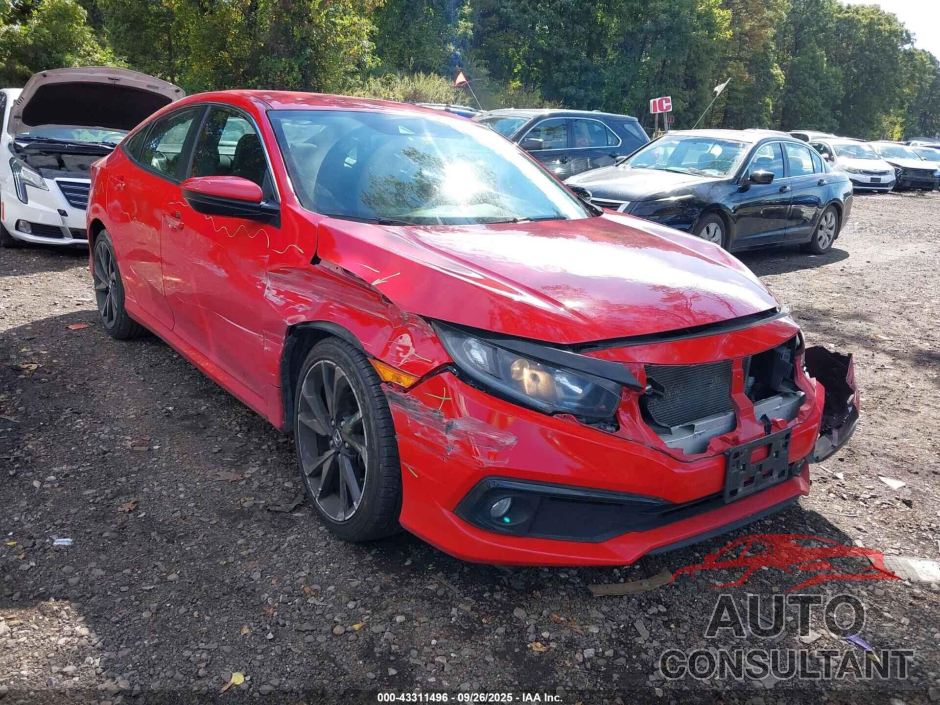 HONDA CIVIC 2021 - 2HGFC2F89MH536331
