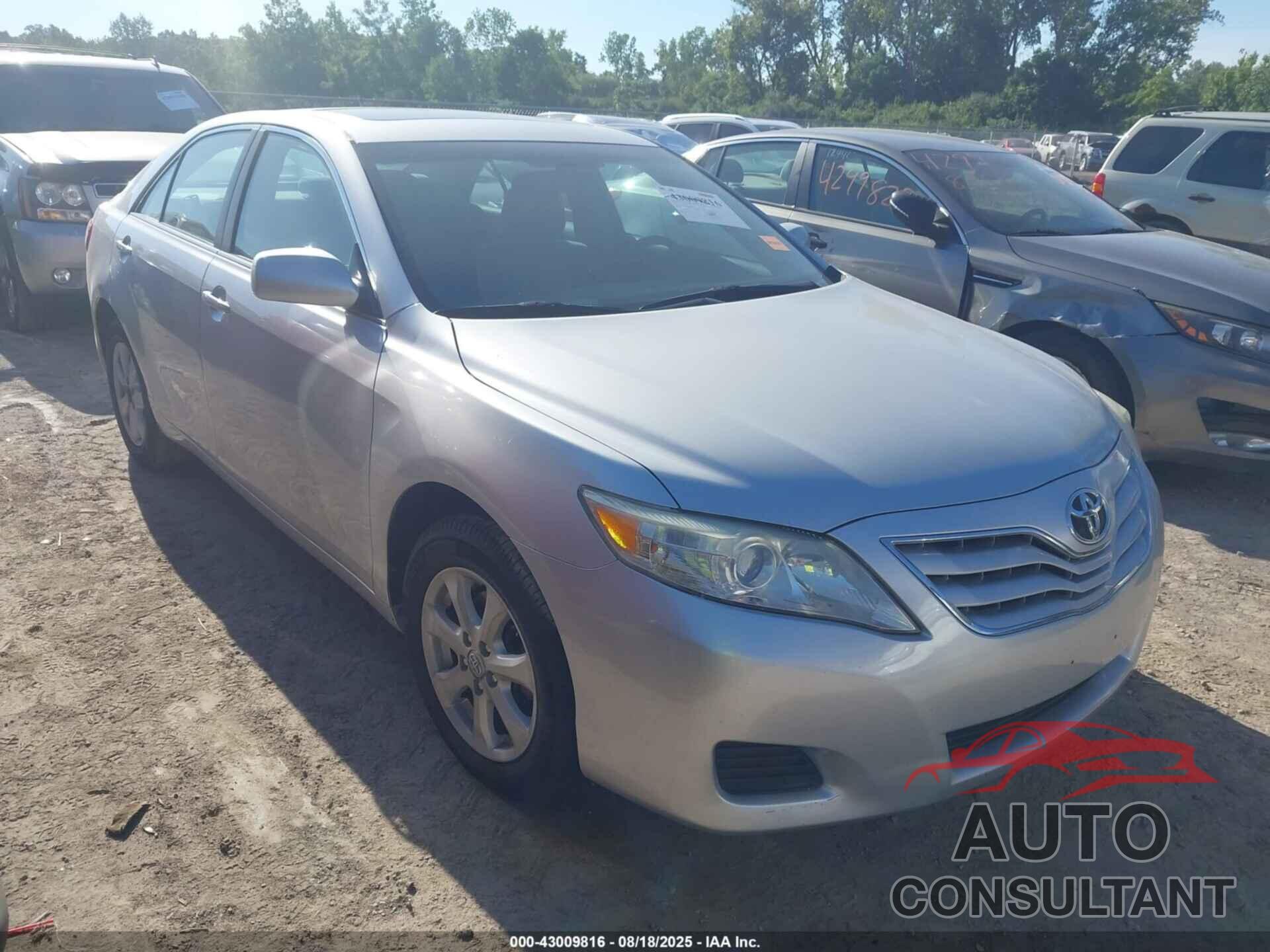 TOYOTA CAMRY 2011 - 4T4BF3EK5BR177756