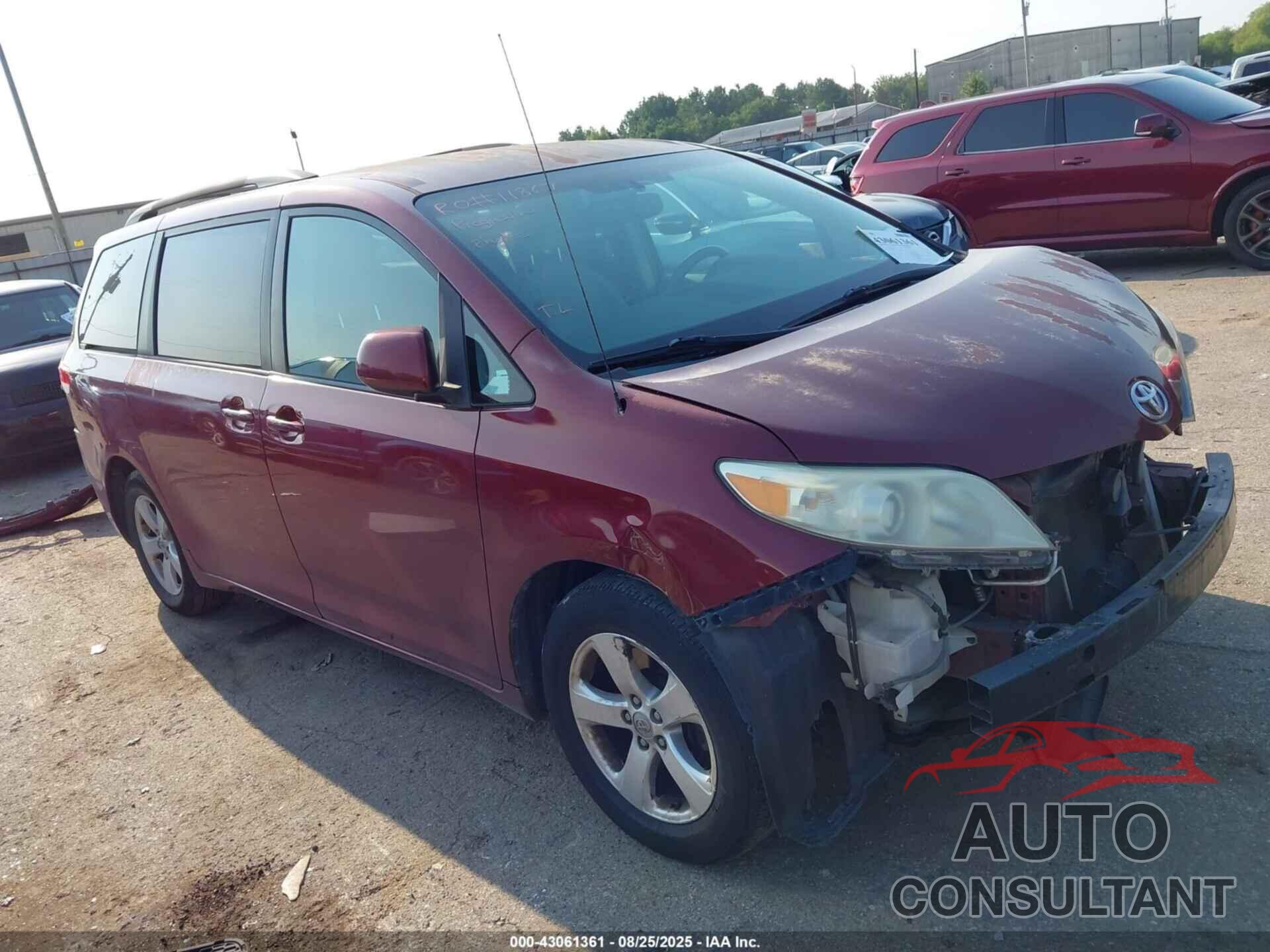 TOYOTA SIENNA 2014 - 5TDKK3DC0ES471725
