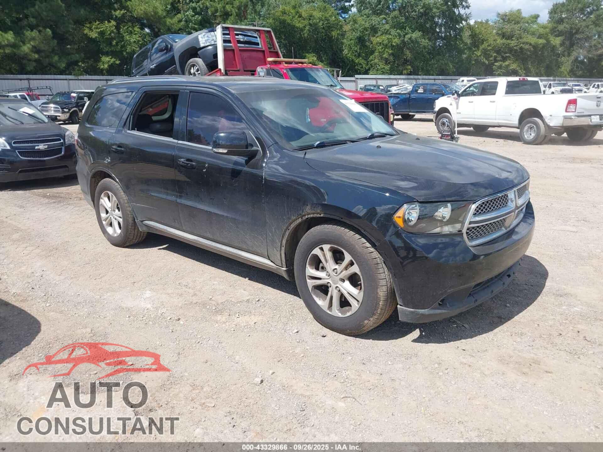 DODGE DURANGO 2011 - 1D4RD4GG6BC627974