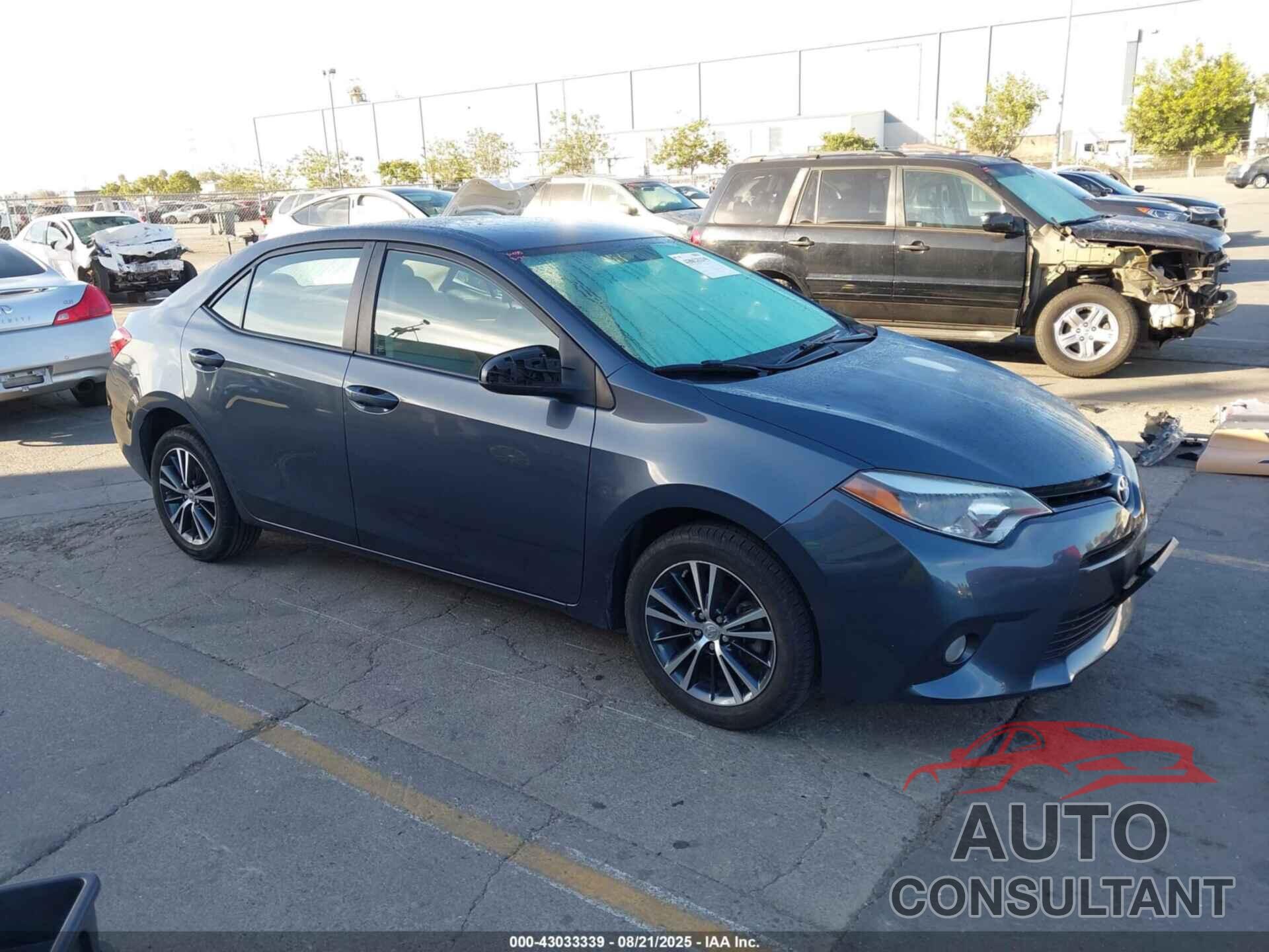 TOYOTA COROLLA 2016 - 5YFBURHE7GP535599
