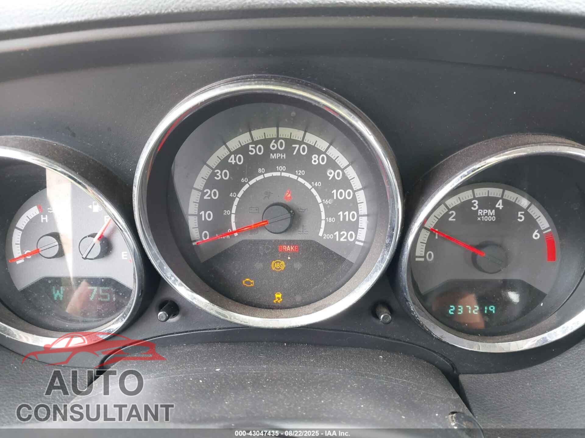 DODGE CALIBER 2011 - 1B3CB8HB5BD249256