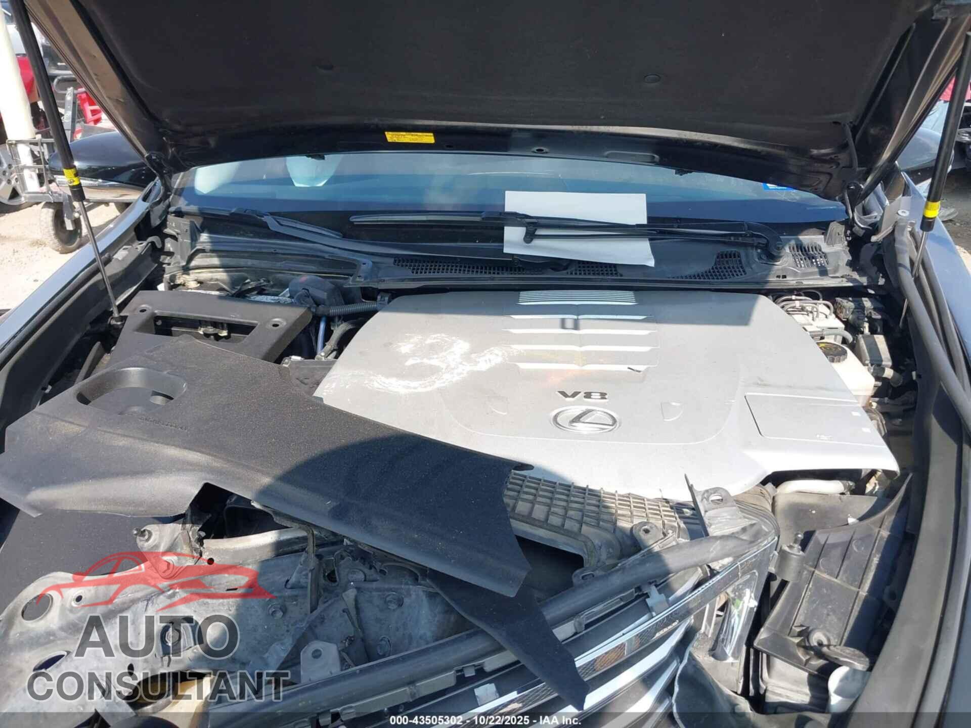 LEXUS LS 460 2013 - JTHBL5EF3D5121493