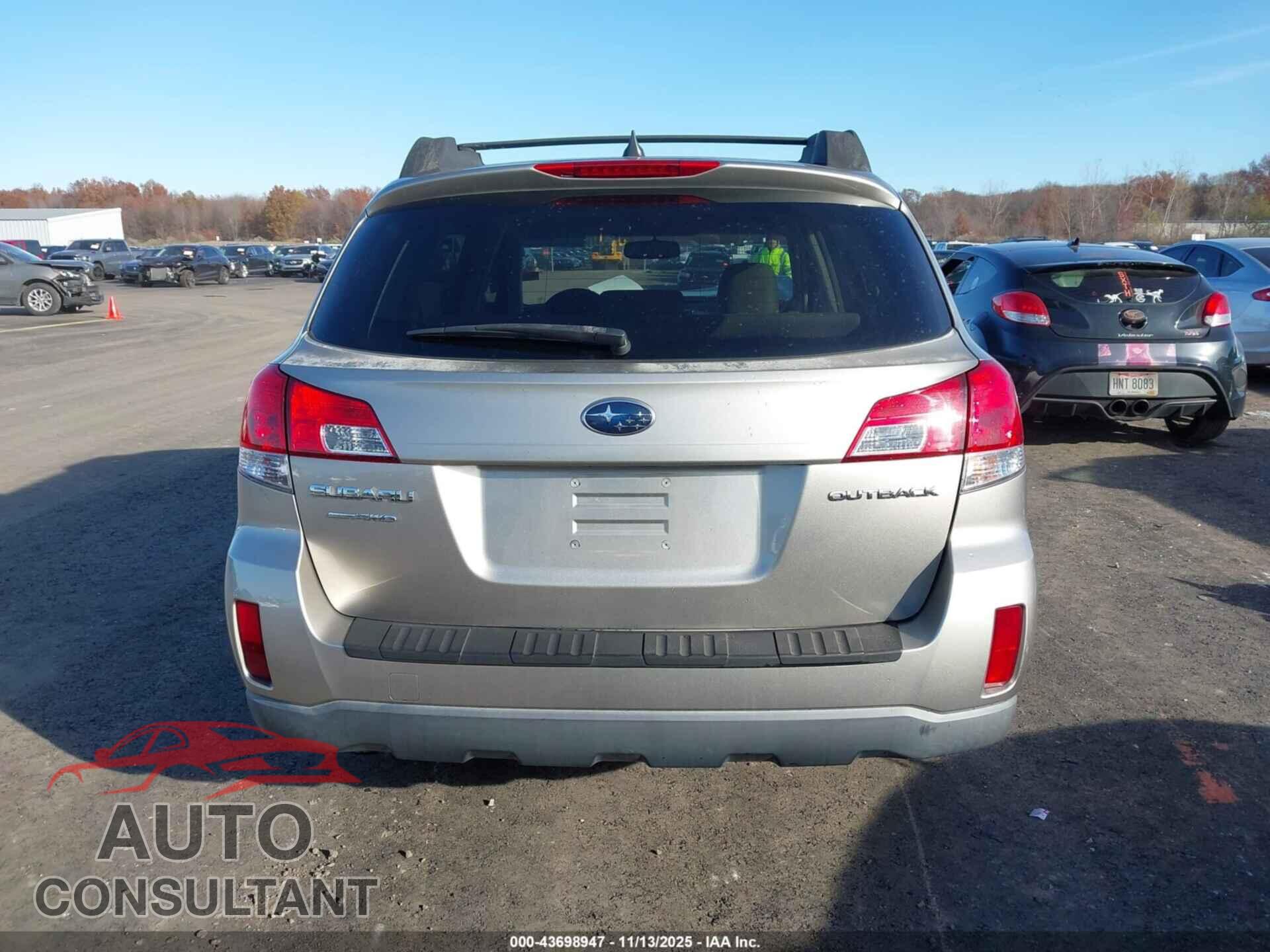 SUBARU OUTBACK 2014 - 4S4BRCCC2E3292502