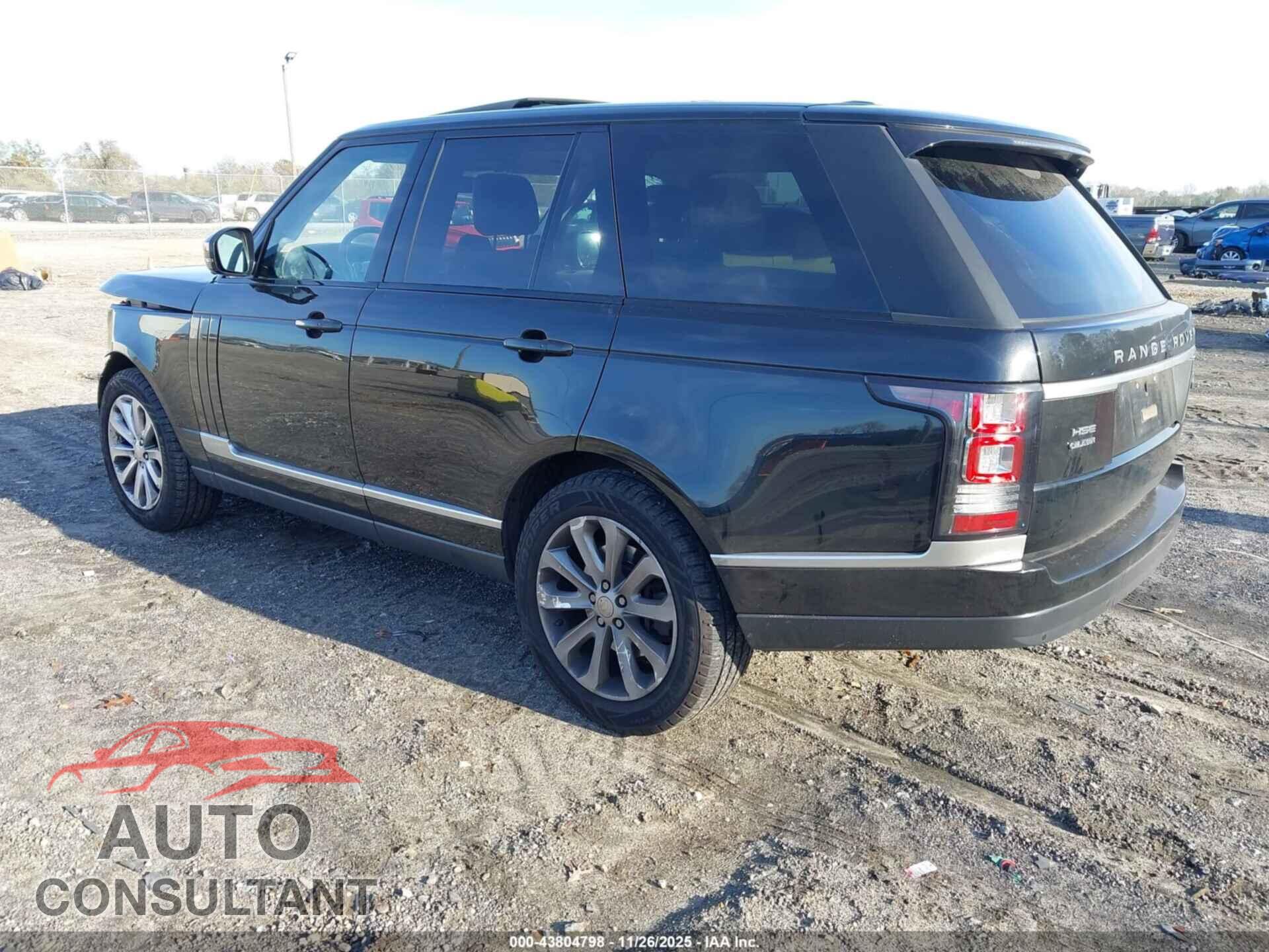 LAND ROVER RANGE ROVER 2015 - SALGS2VF7FA210415