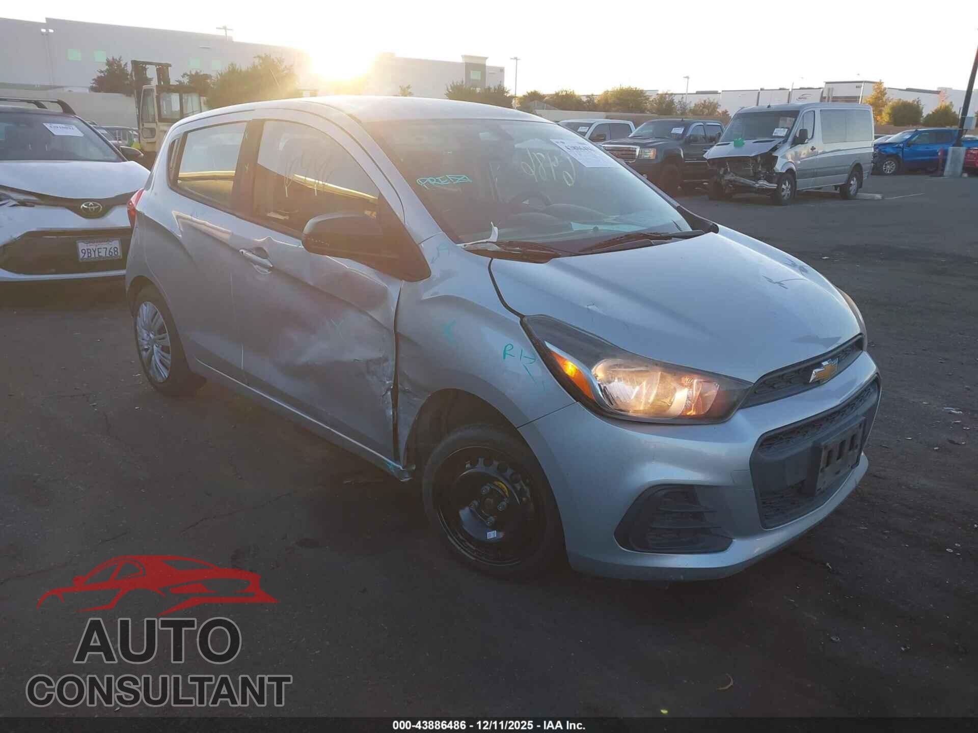 CHEVROLET SPARK 2017 - KL8CB6SA2HC838582