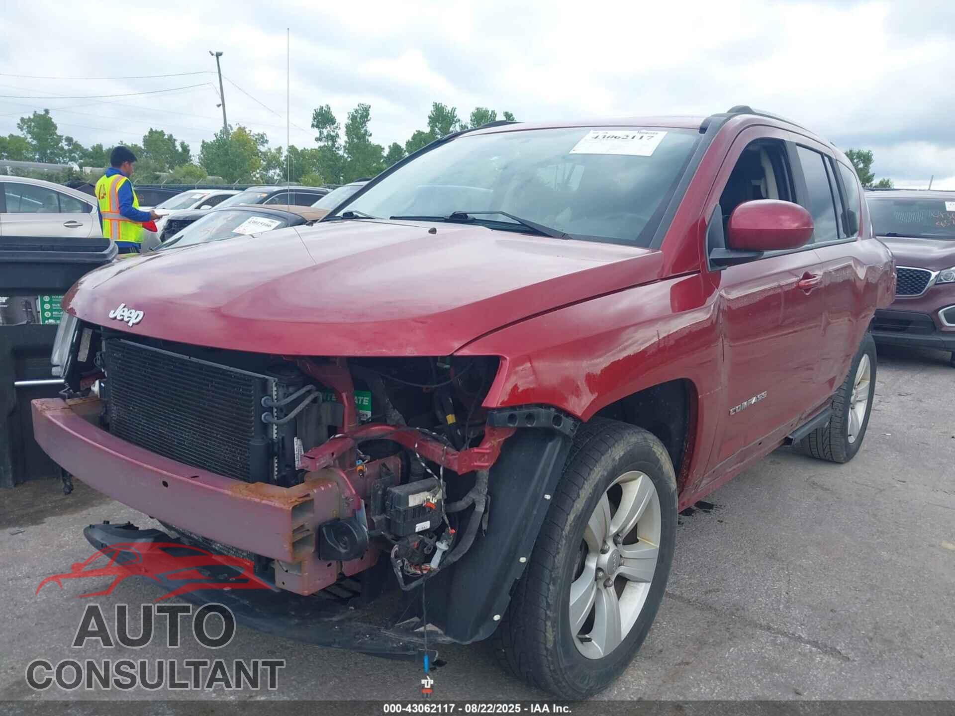 JEEP COMPASS 2017 - 1C4NJDEBXHD204930