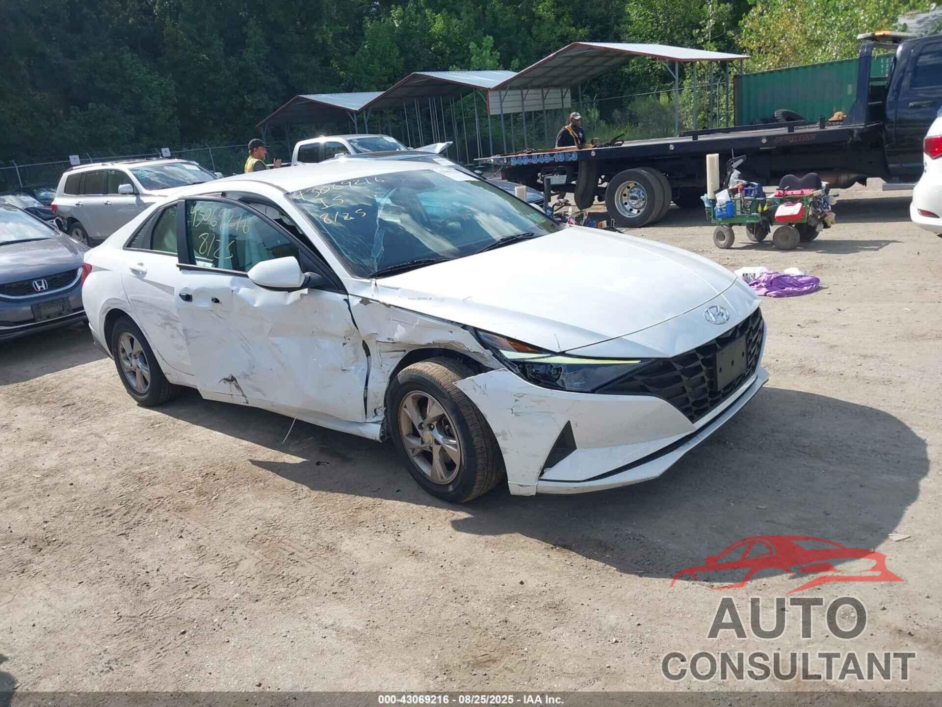 HYUNDAI ELANTRA 2021 - 5NPLL4AG3MH015219