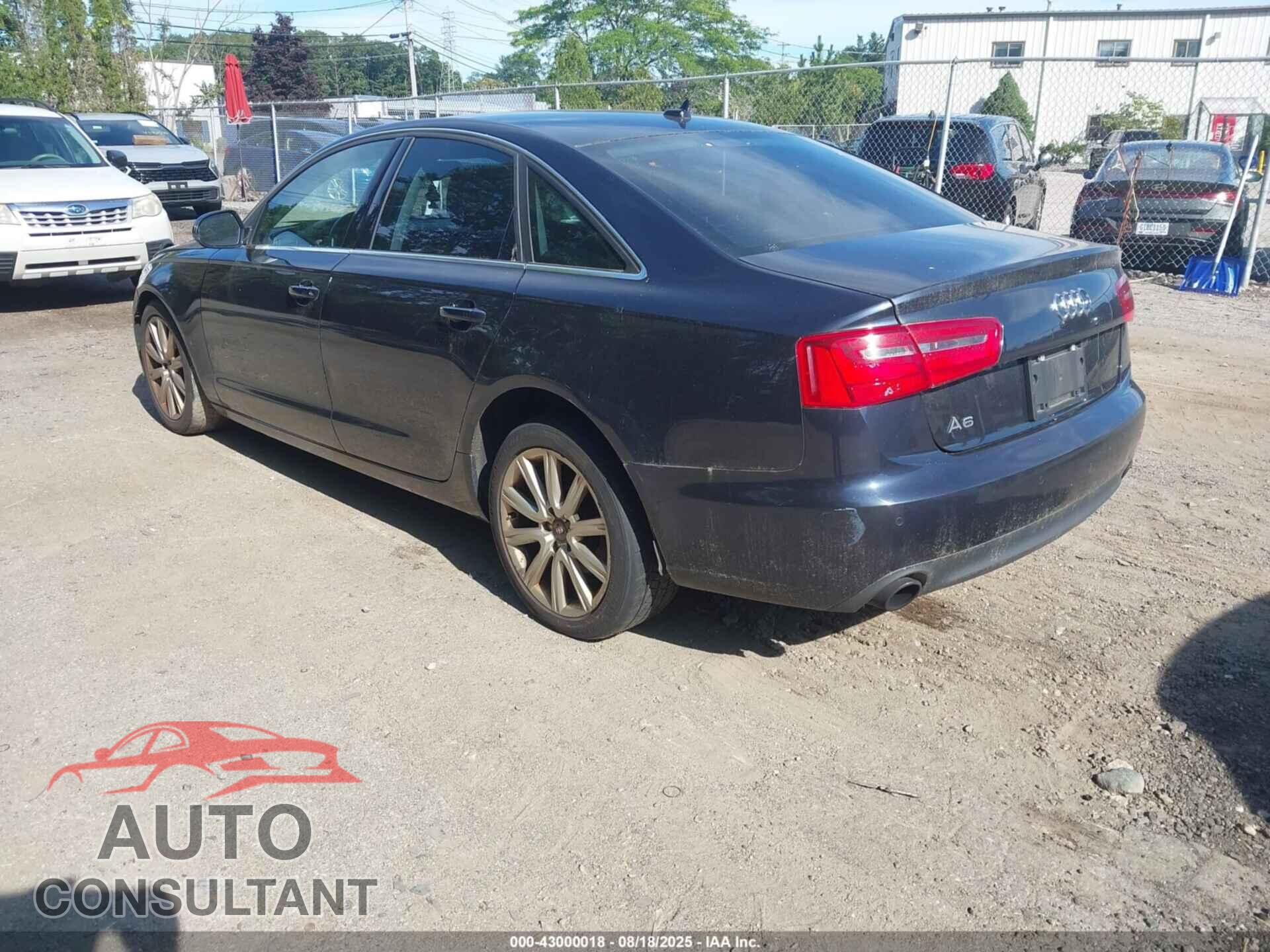 AUDI A6 2013 - WAUGFAFCODNOO9517