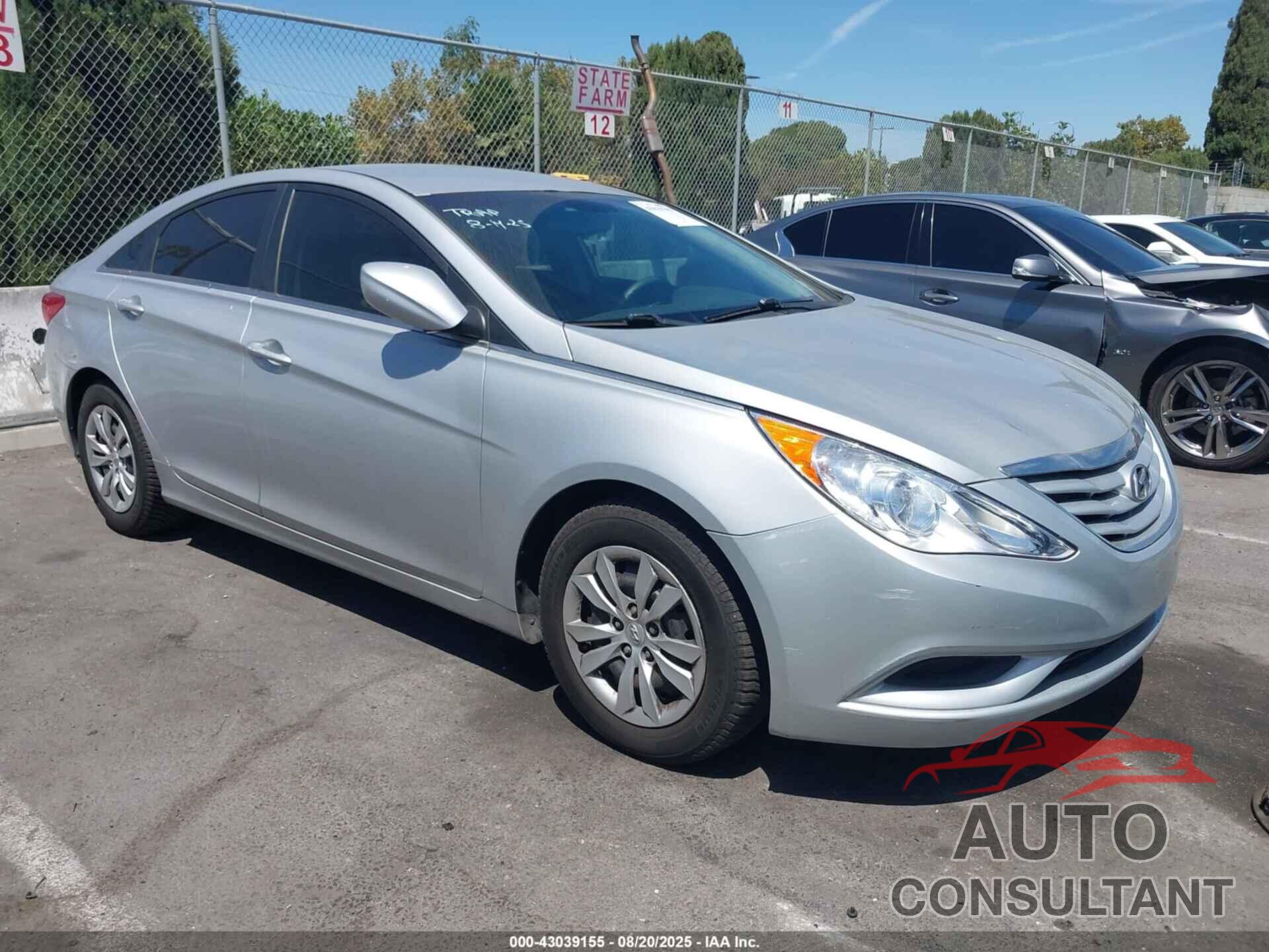 HYUNDAI SONATA 2012 - 5NPEB4AC0CH432286