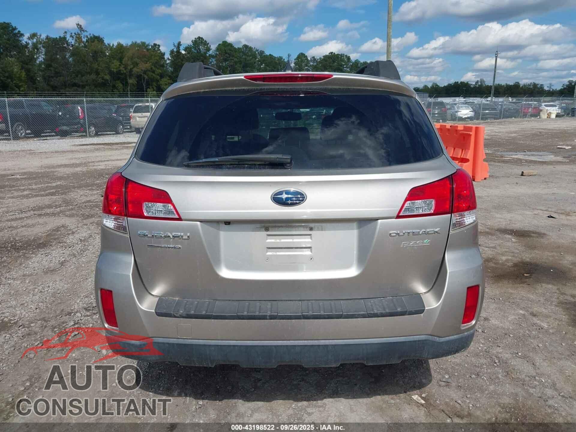 SUBARU OUTBACK 2014 - 4S4BRBLC7E3309899