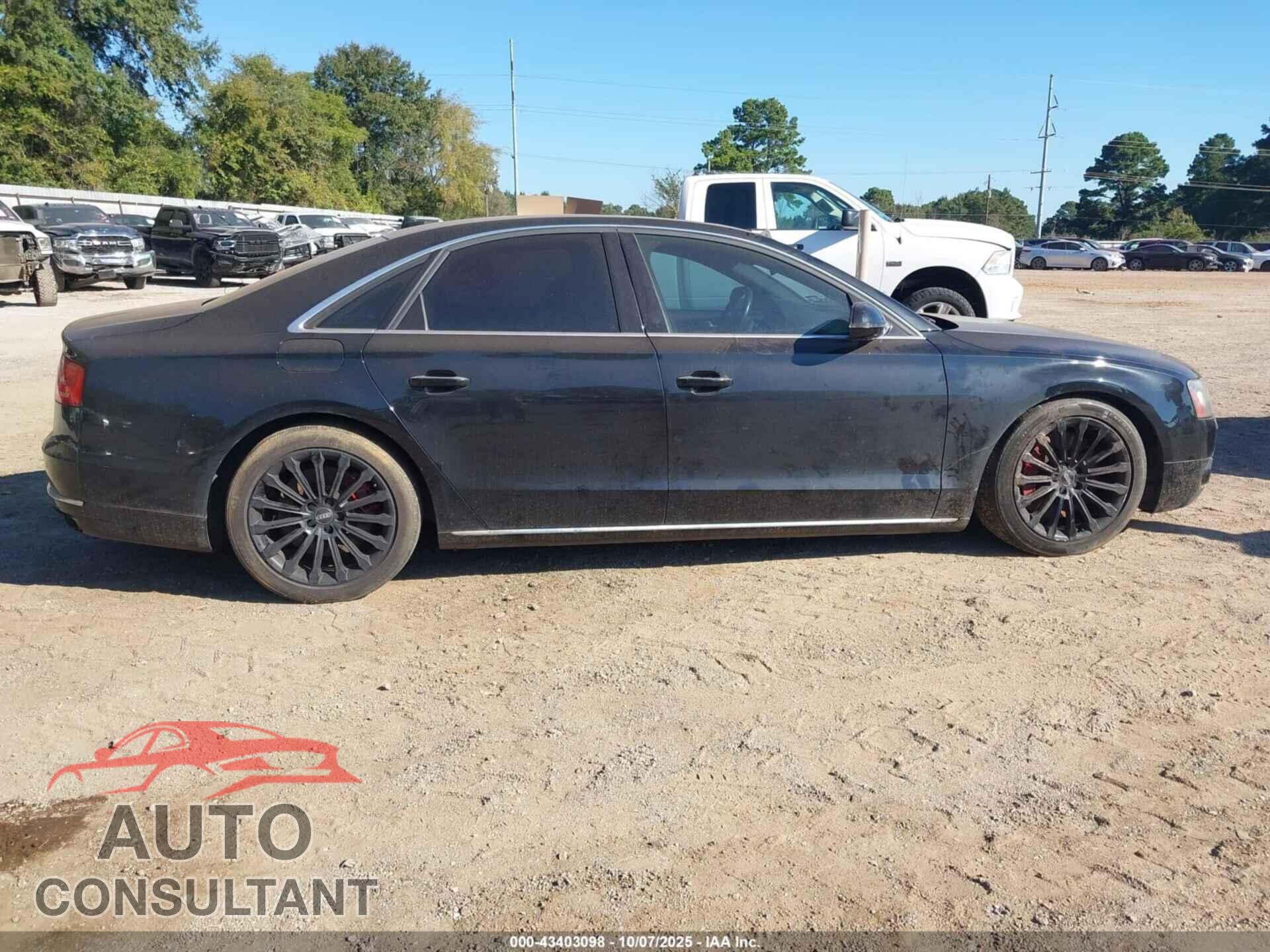 AUDI A8 2013 - WAUA2AFD8DN010523