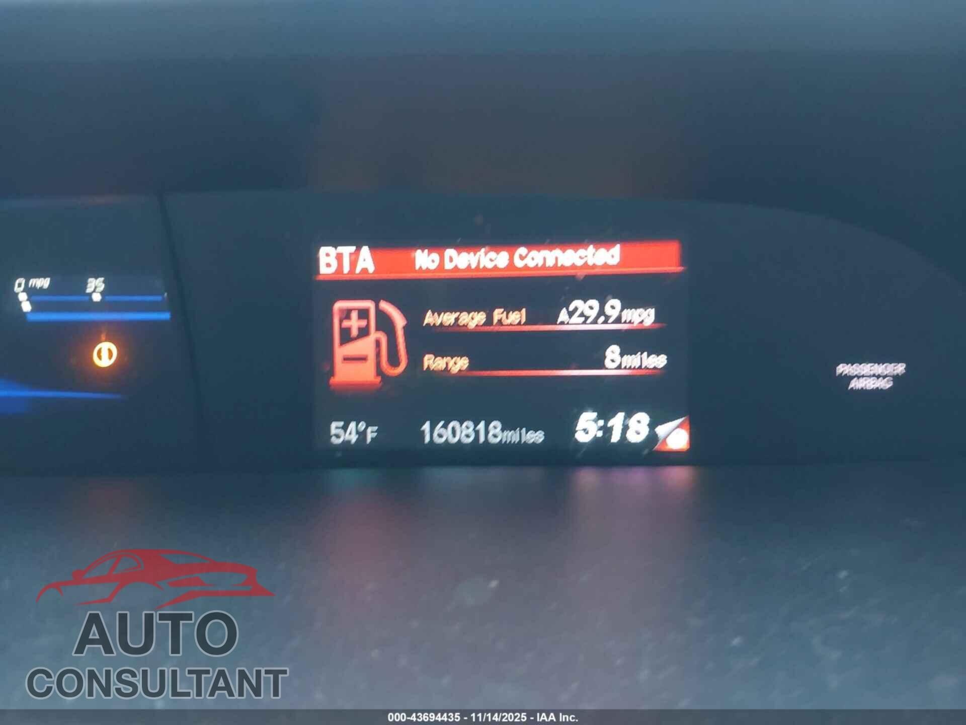 HONDA CIVIC 2013 - 19XFB2E59DE012763
