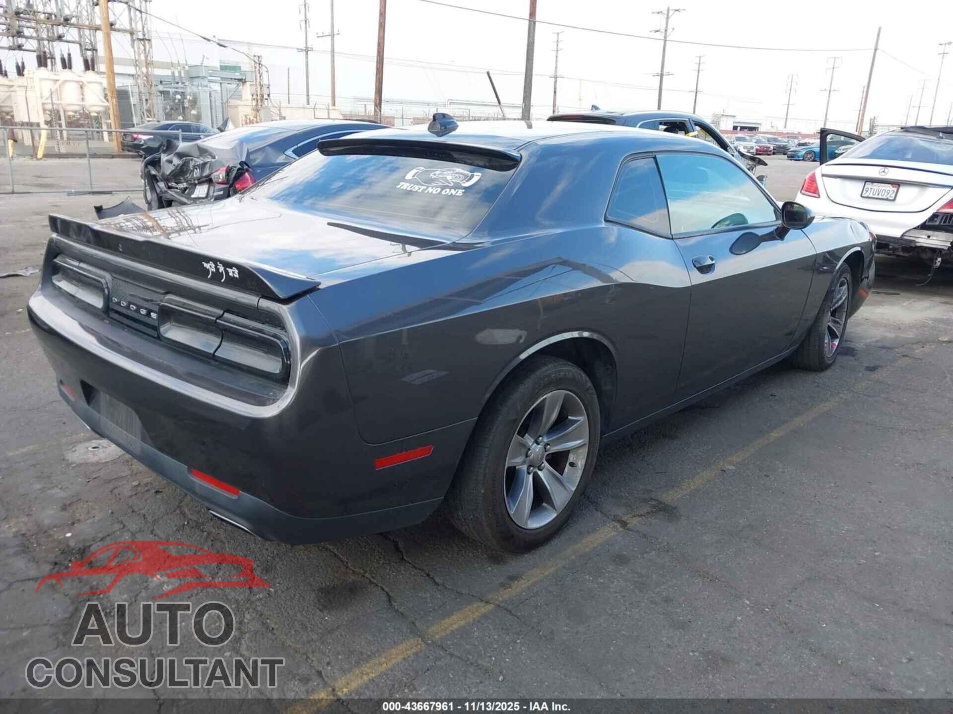DODGE CHALLENGER 2017 - 2C3CDZAG2HH549017