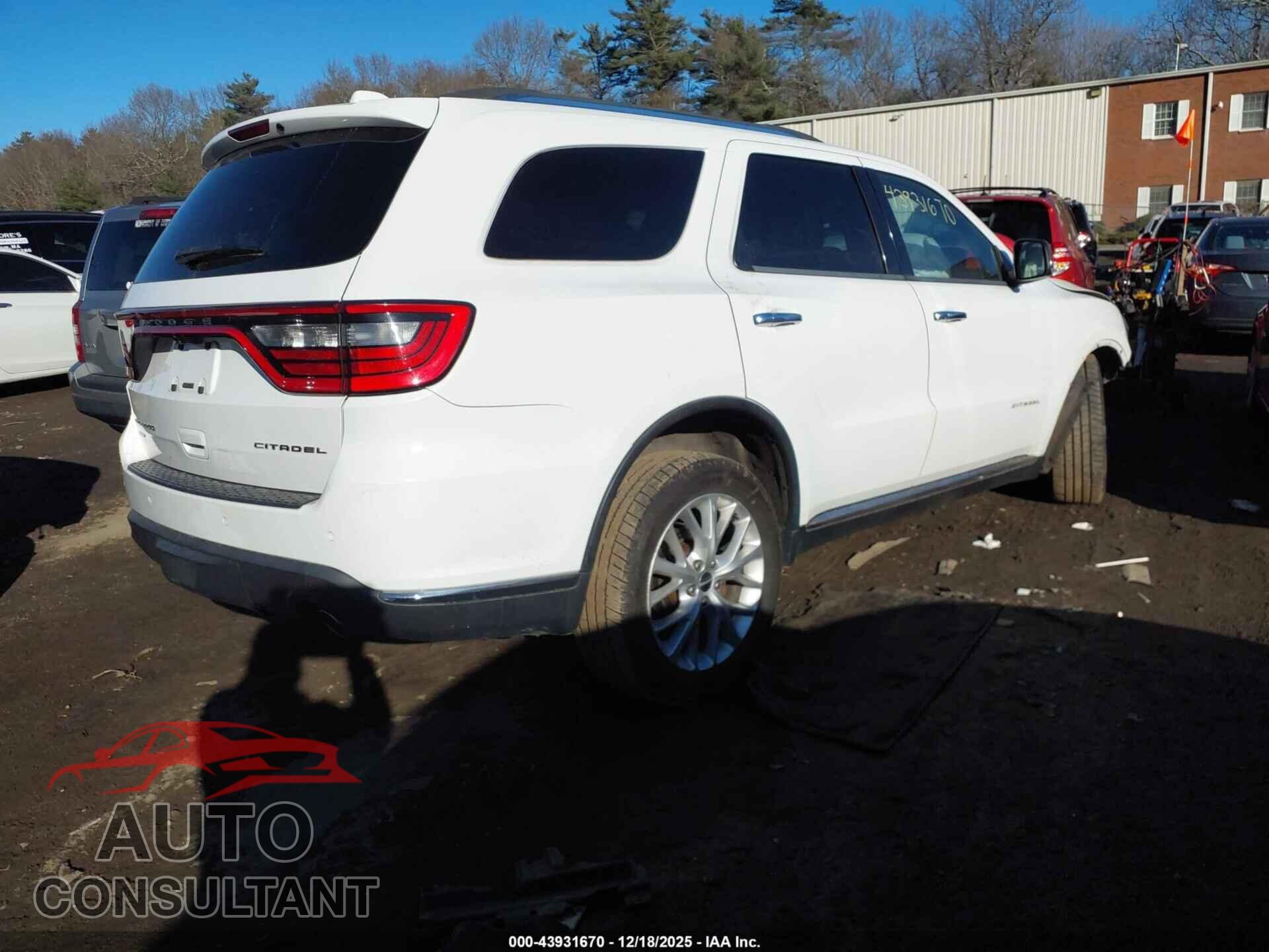 DODGE DURANGO 2014 - 1C4SDJET9EC345488