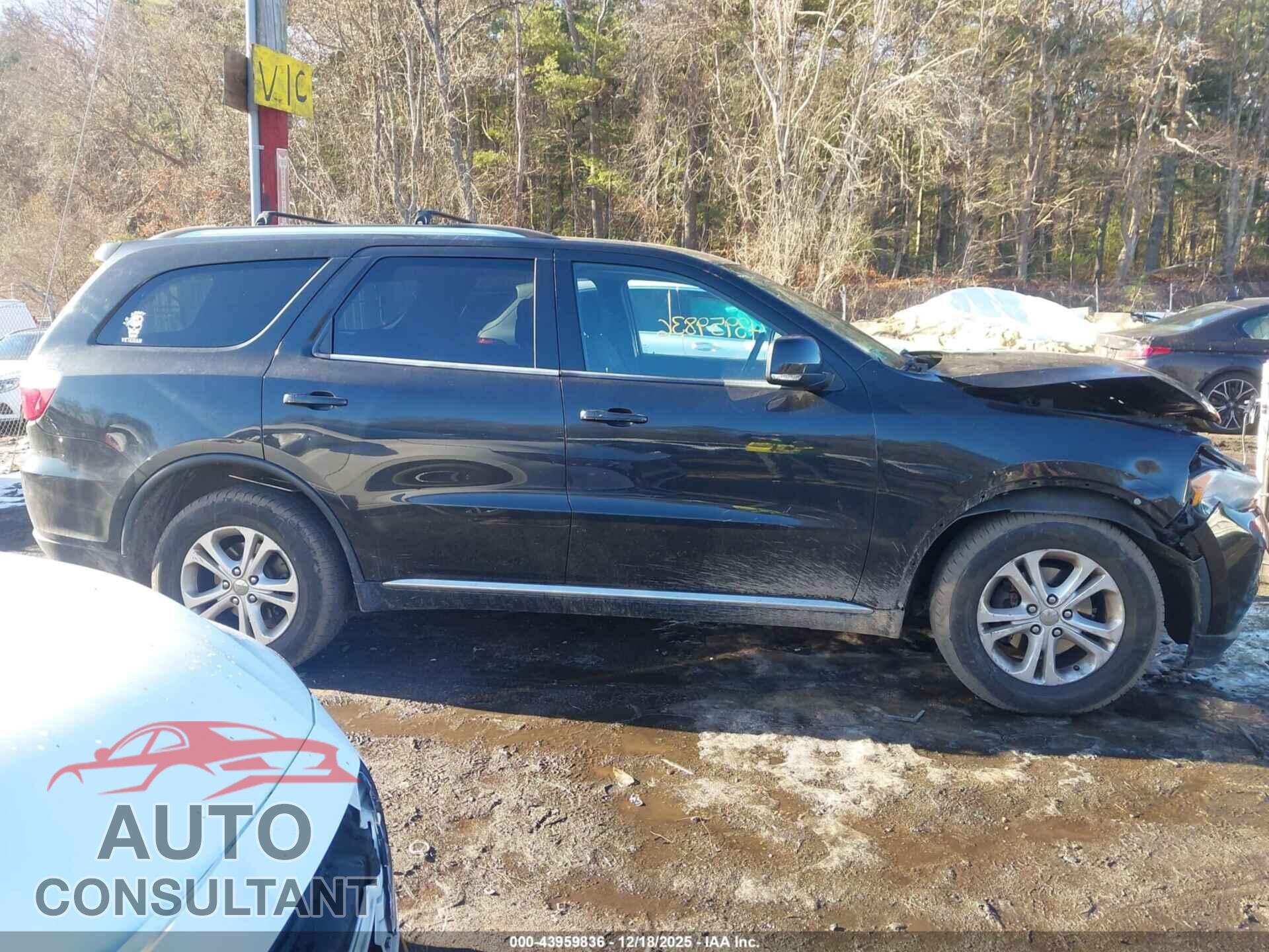 DODGE DURANGO 2012 - 1C4RDJDG5CC265766