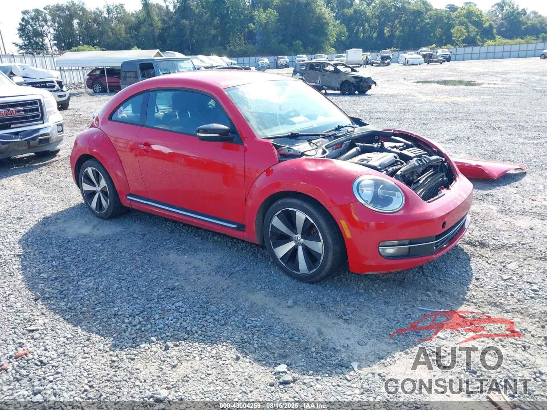 VOLKSWAGEN BEETLE 2013 - 3VWVA7AT7DM624298