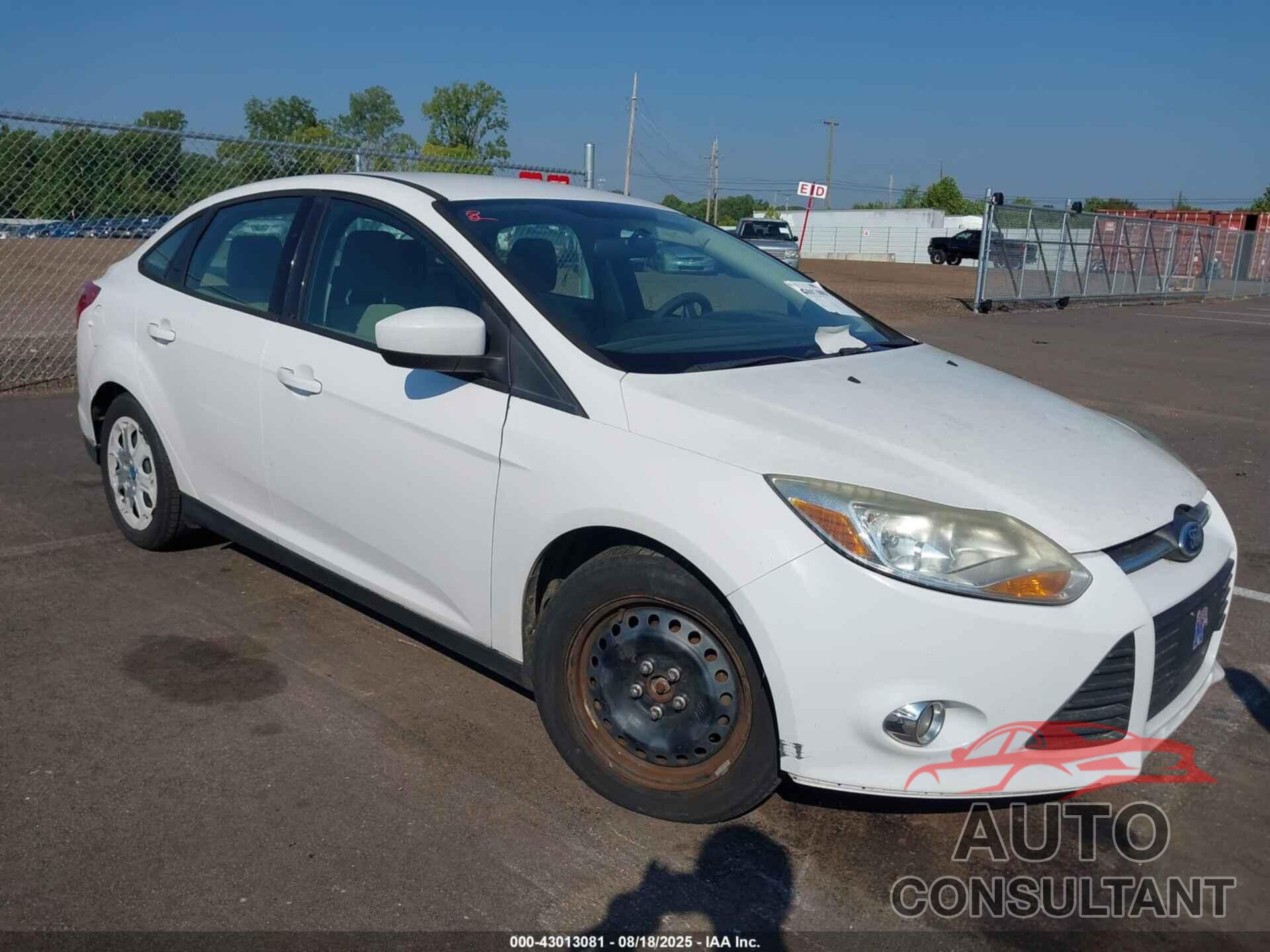 FORD FOCUS 2012 - 1FAHP3F23CL307681