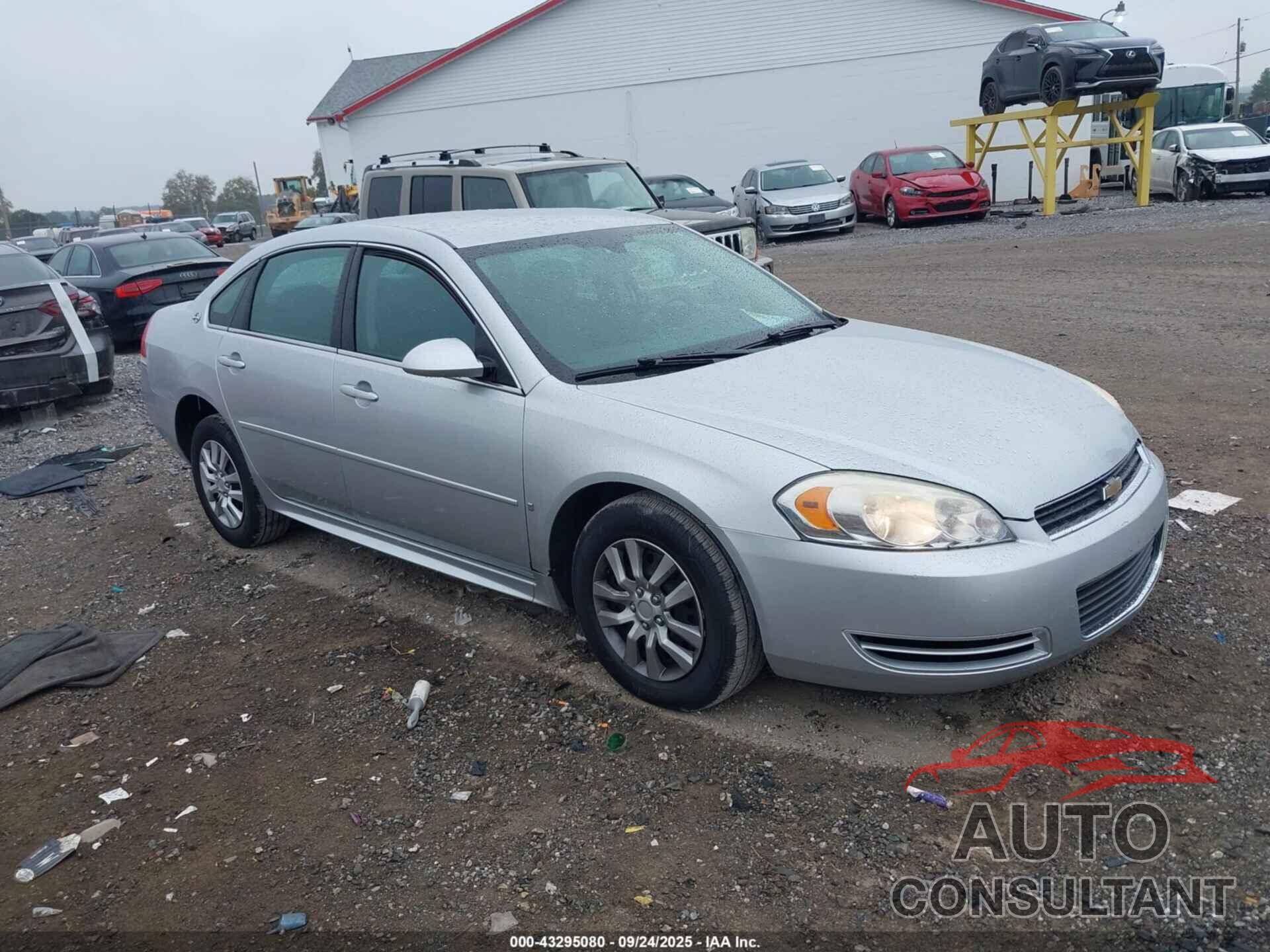 CHEVROLET IMPALA 2009 - 2G1WB57N191183728