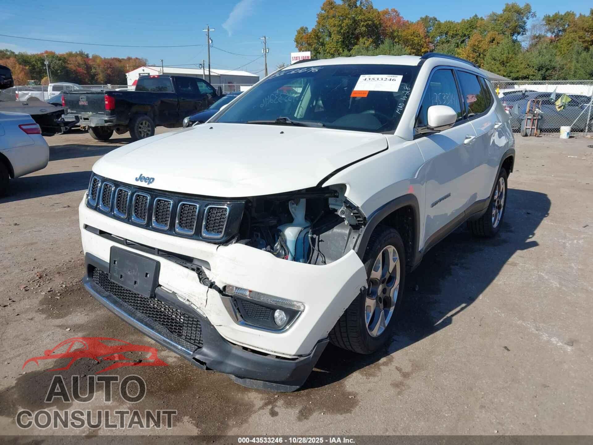 JEEP COMPASS 2019 - 3C4NJDCB7KT620678
