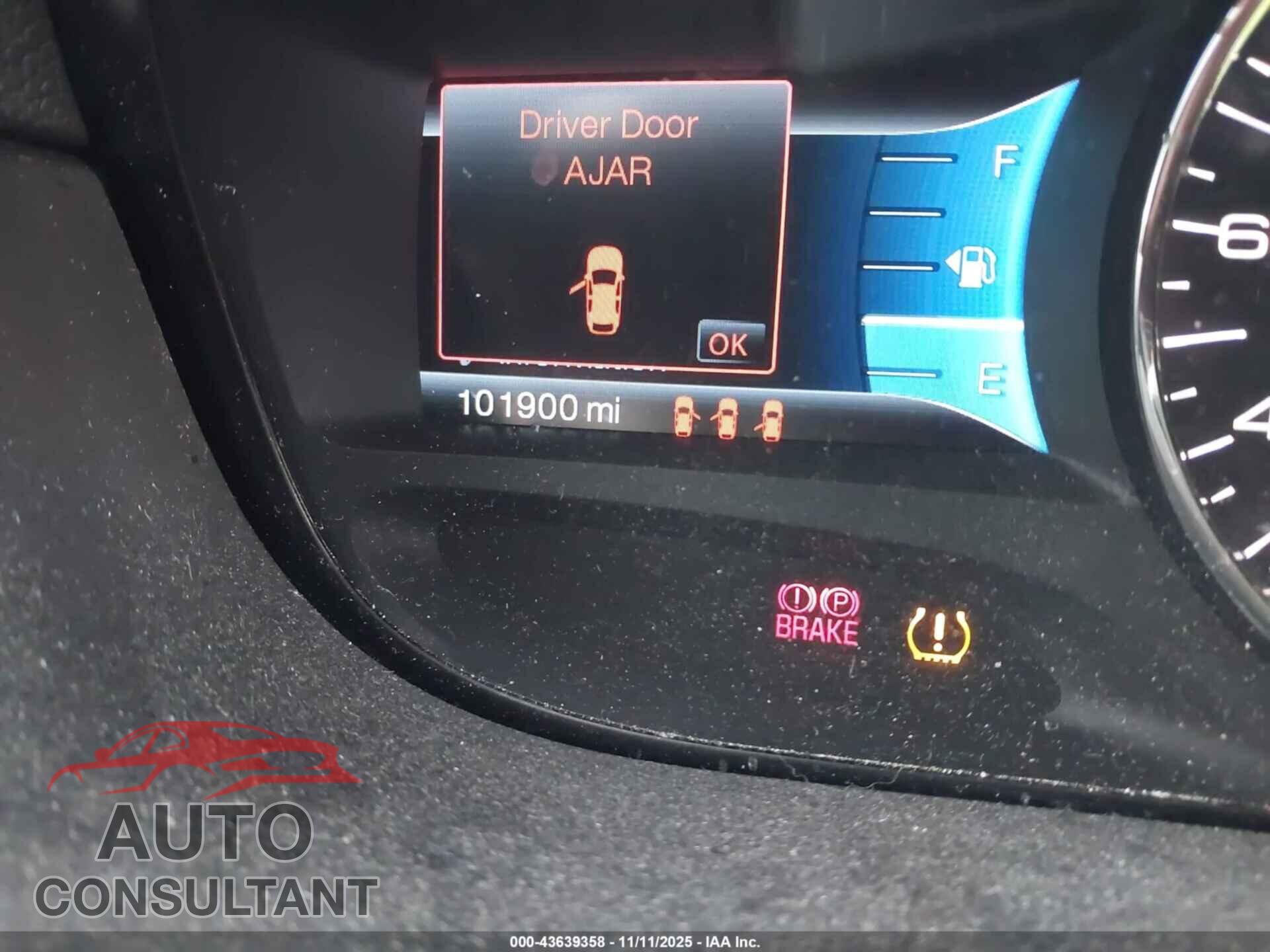 FORD EDGE 2011 - 2FMDK3KC4BBB59301