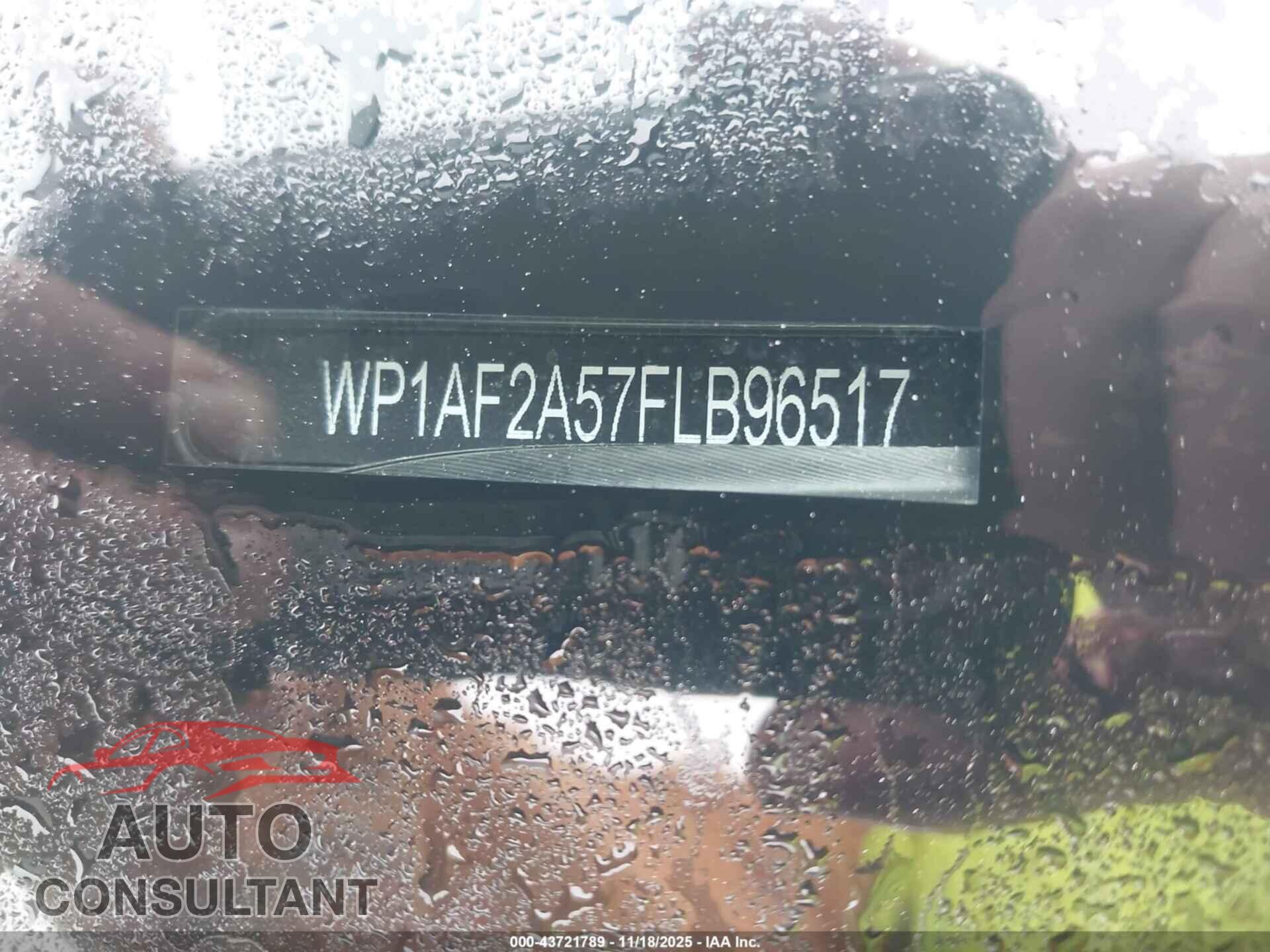 PORSCHE MACAN 2015 - WP1AF2A57FLB96517
