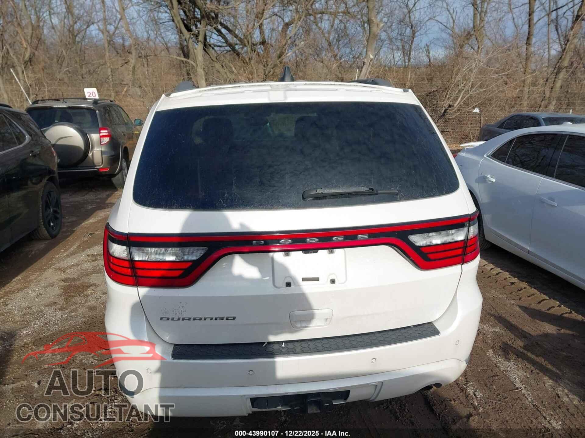 DODGE DURANGO 2017 - 1C4RDHAG1HC816876