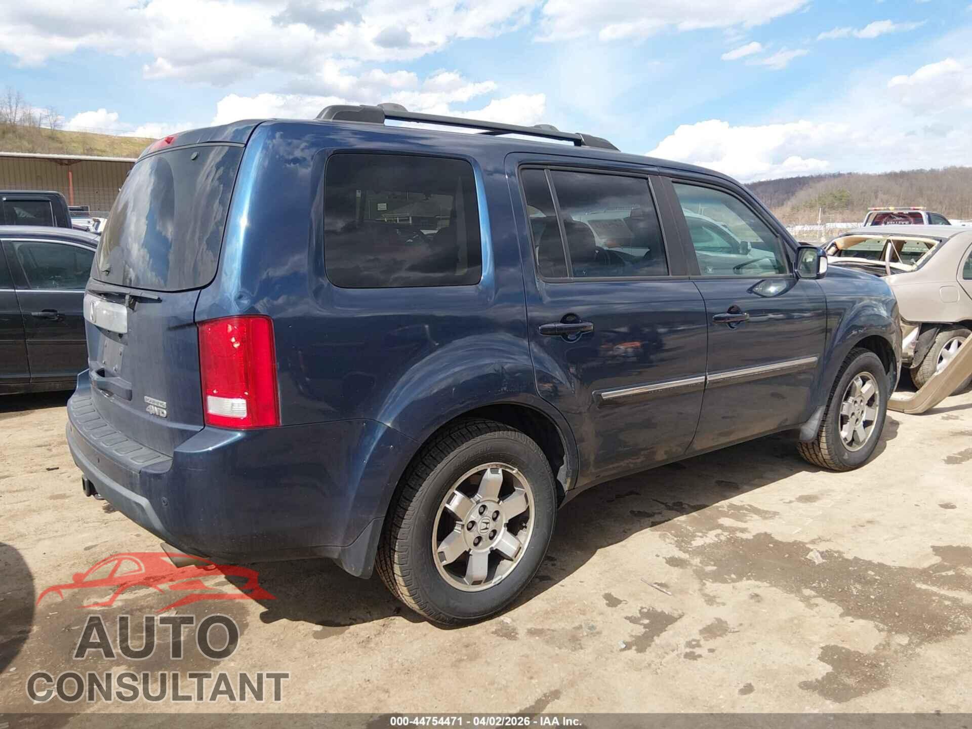 HONDA PILOT 2009 - 5FNYF48809B041293