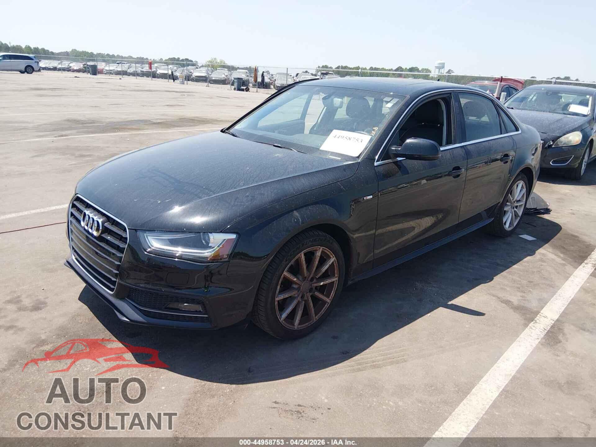AUDI A4 2015 - WAUEFAFL6FA074678