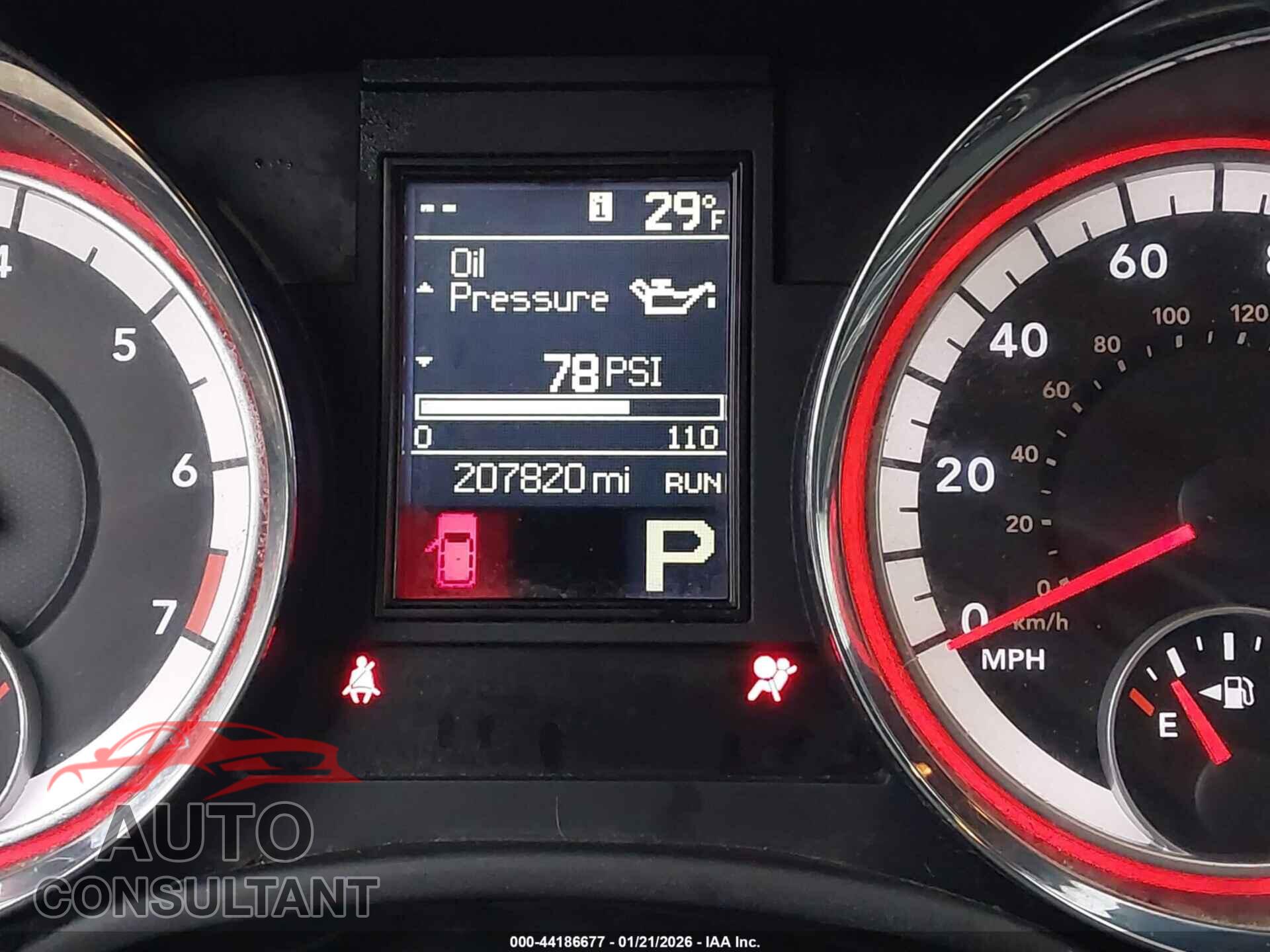 DODGE DURANGO 2011 - 1D4RE4GG4BC628540