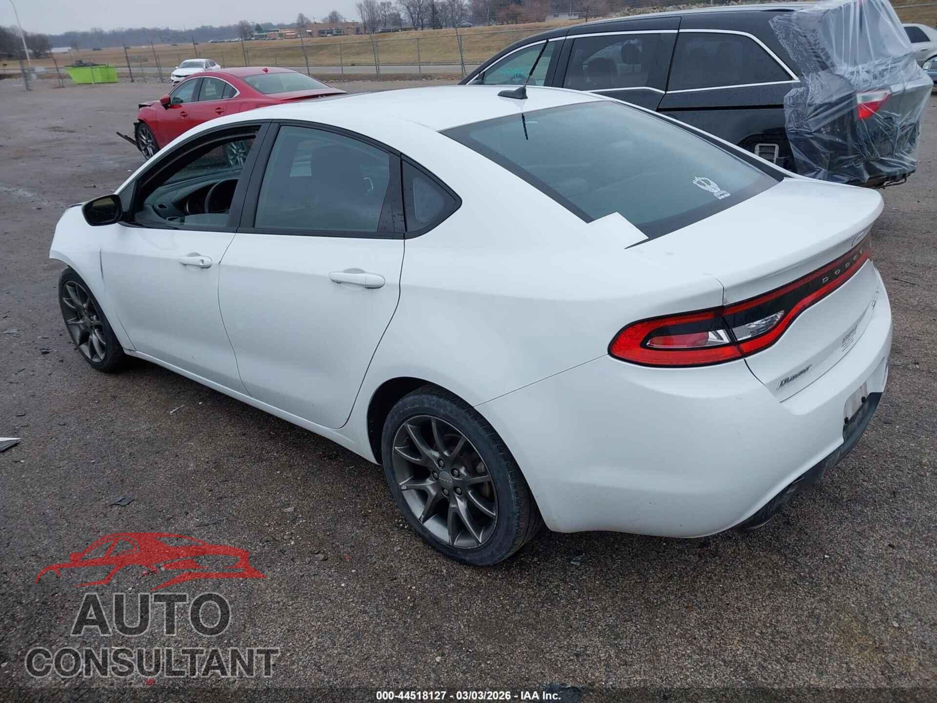 DODGE DART 2014 - 1C3CDFBB5ED668559