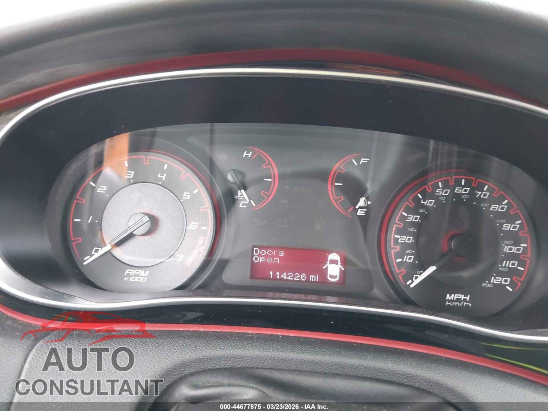 DODGE DART 2015 - 1C3CDFAA8FD253178