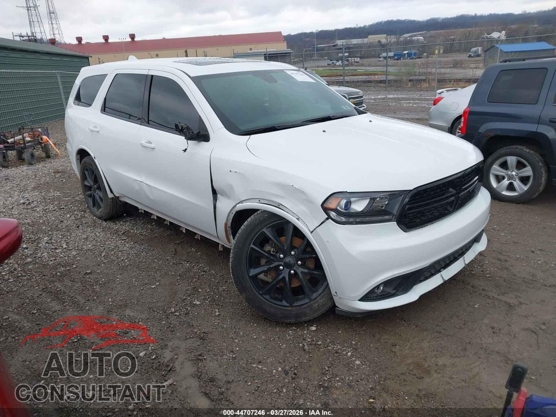 DODGE DURANGO 2018 - 1C4RDJAG0JC161347