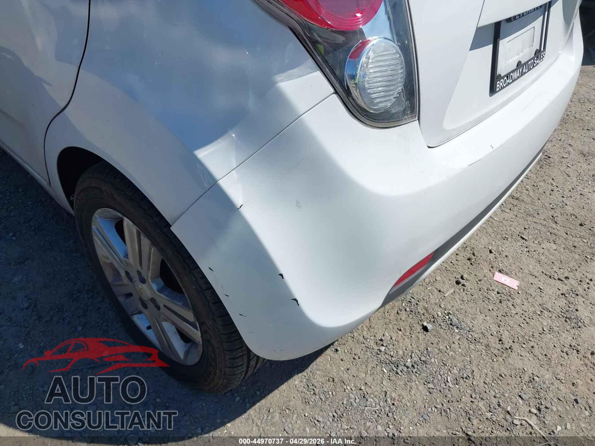 CHEVROLET SPARK 2015 - KL8CD6S92FC719010
