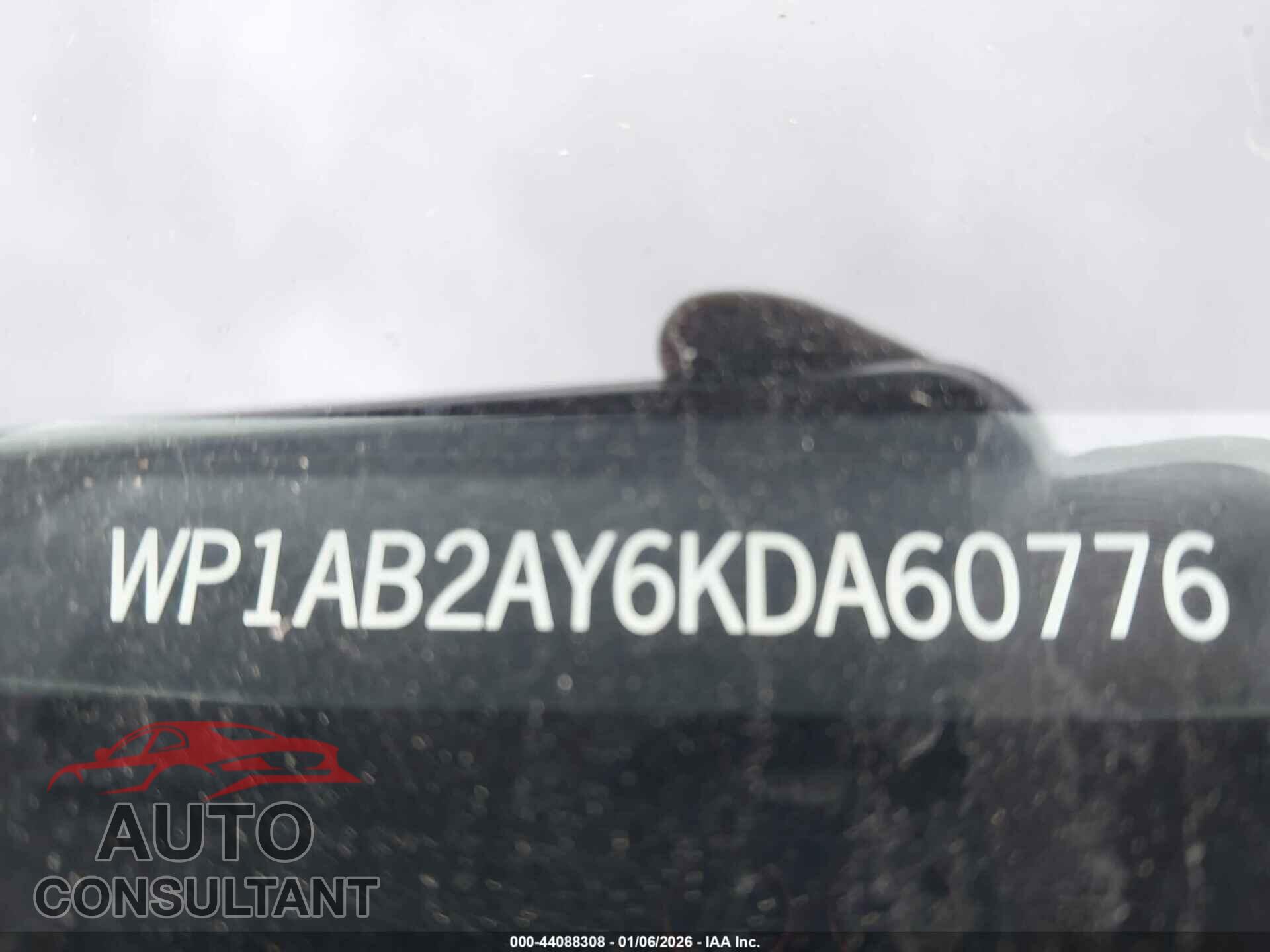 PORSCHE CAYENNE 2019 - WP1AB2AY6KDA60776
