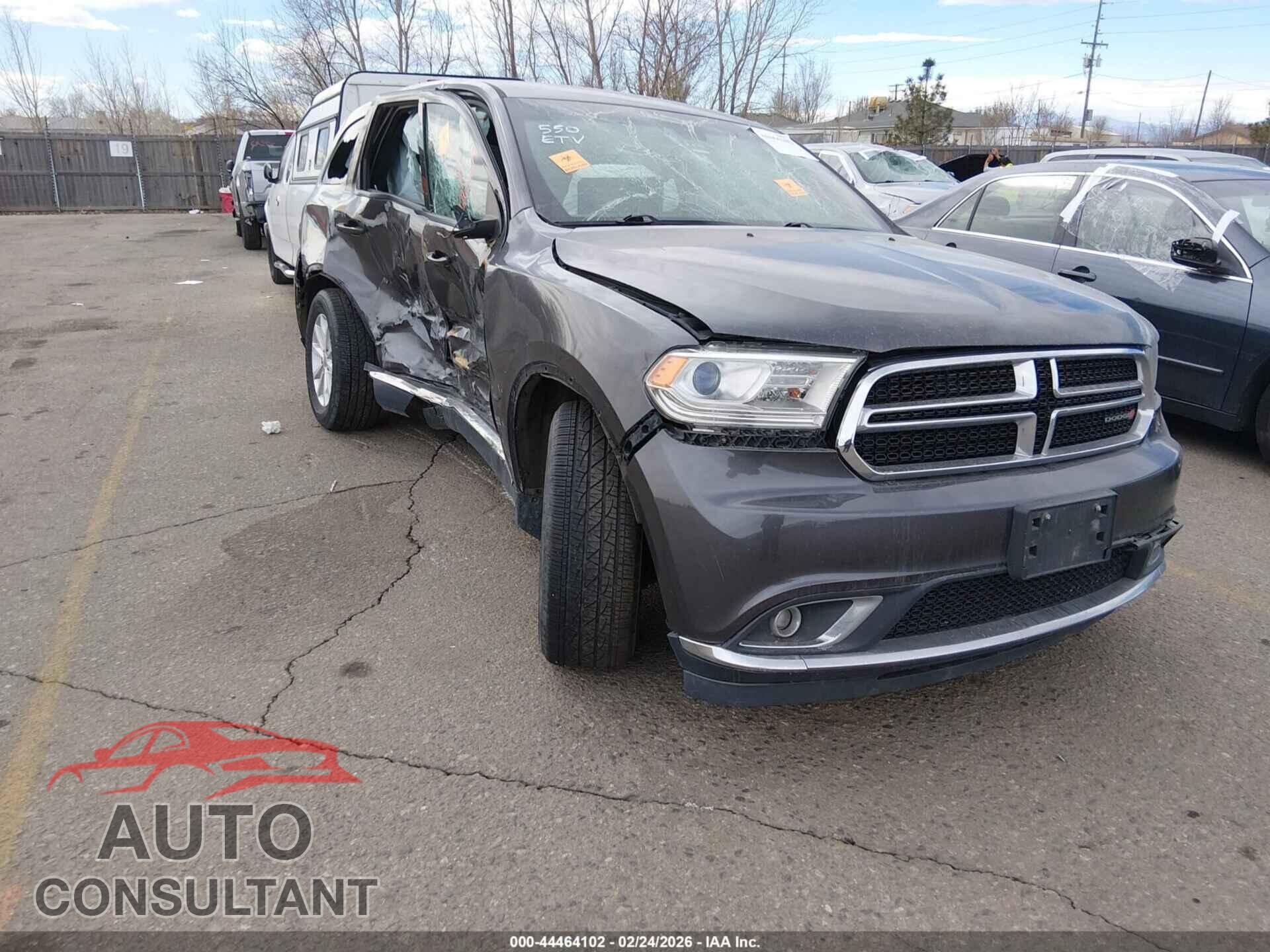 DODGE DURANGO 2014 - 1C4RDJAG8EC500927