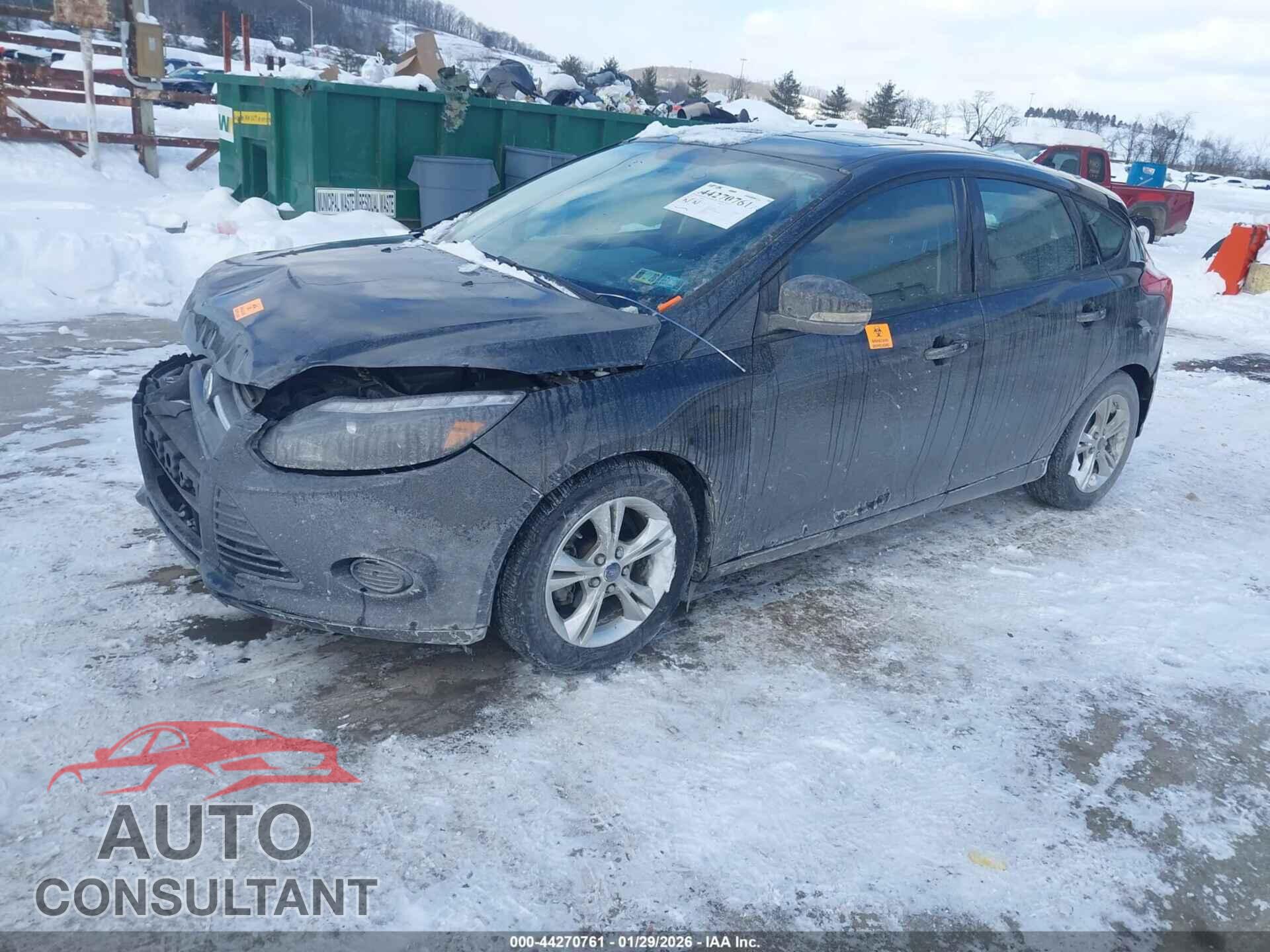 FORD FOCUS 2013 - 1FADP3K24DL162012