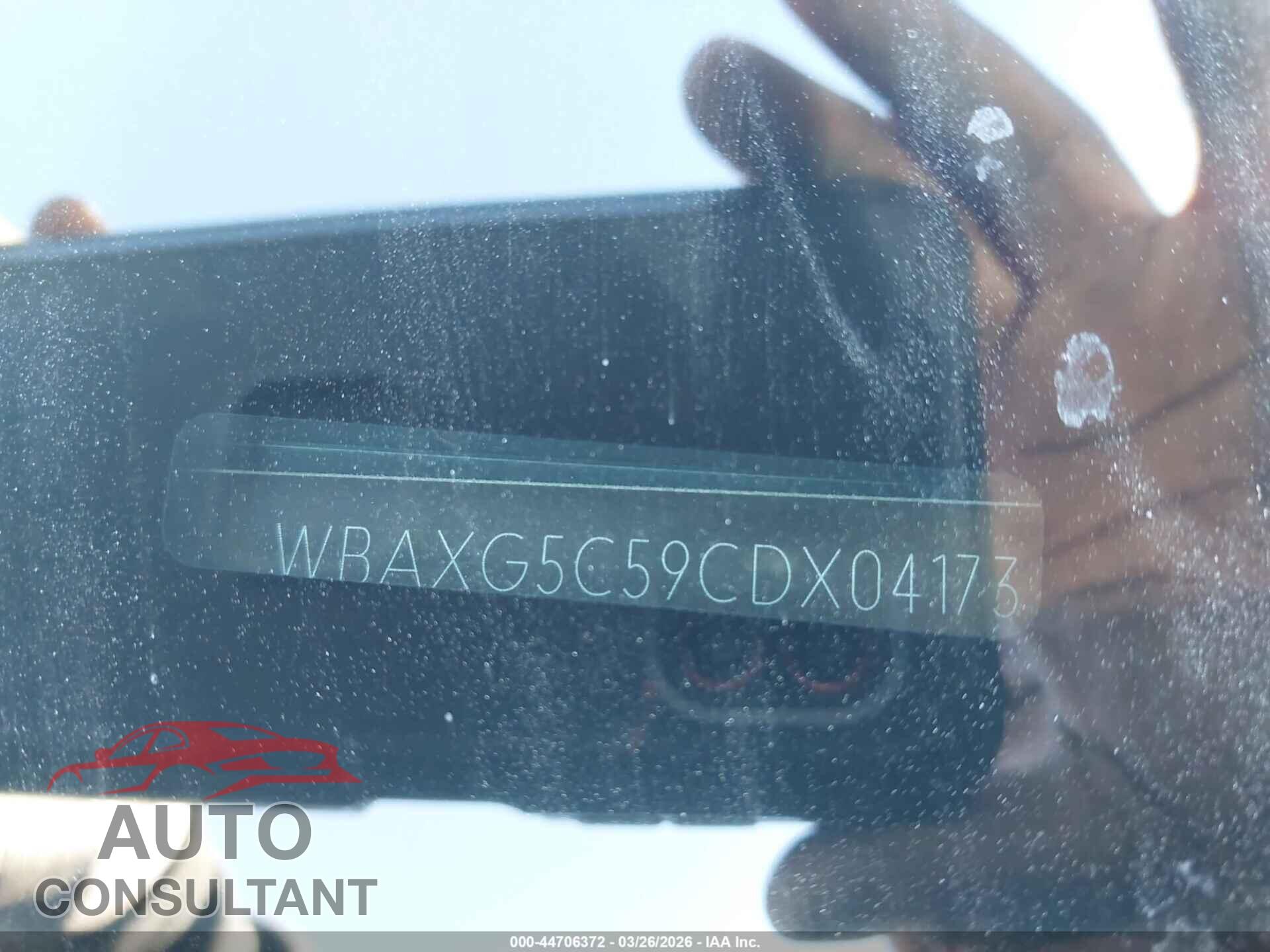BMW 528I 2012 - WBAXG5C59CDX04173