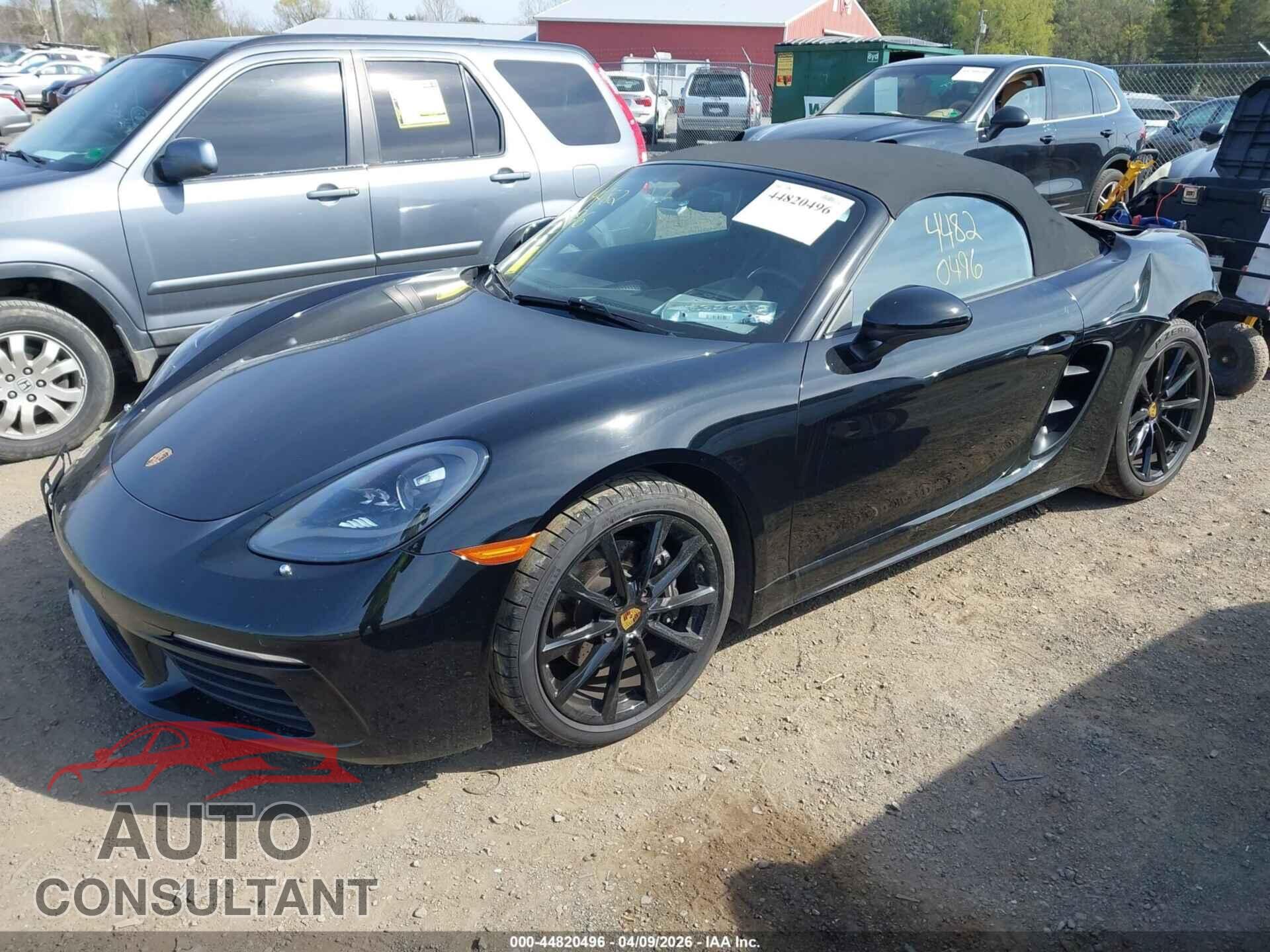PORSCHE 718 BOXSTER 2017 - WP0CA2A81HS221715